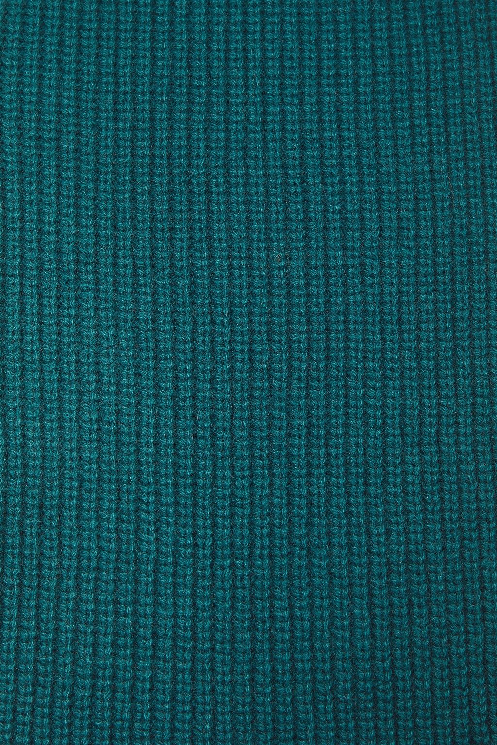 N.PEAL Ribbed cashmere scarf