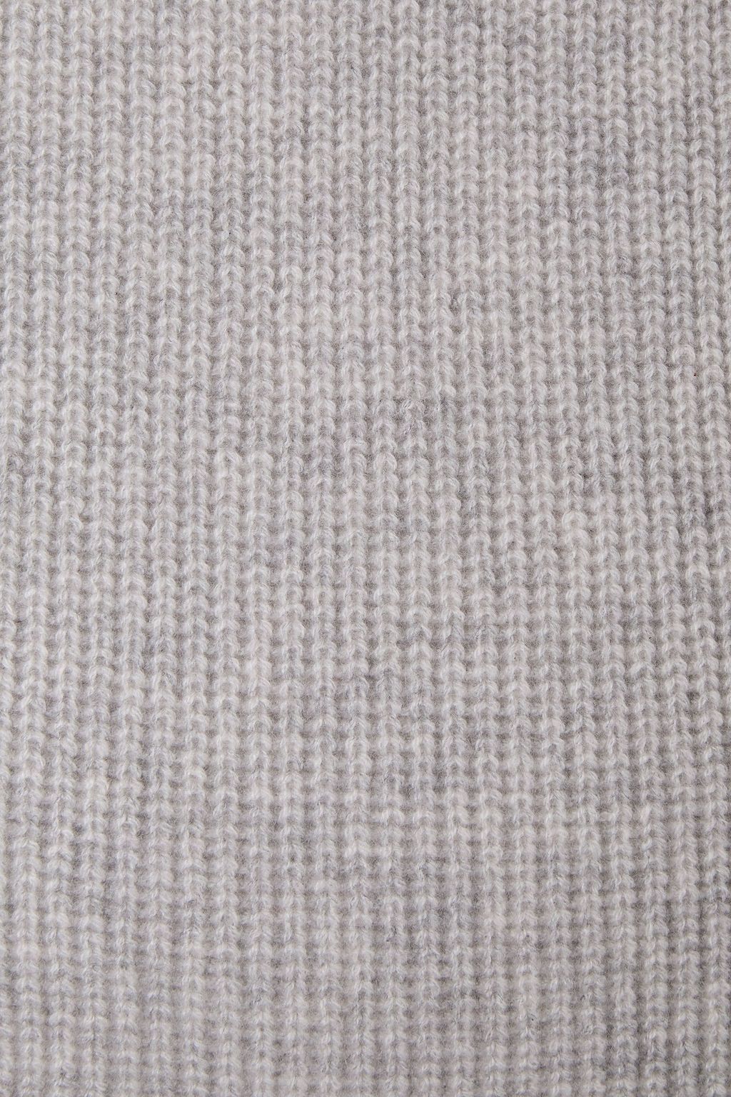N.PEAL Ribbed cashmere scarf