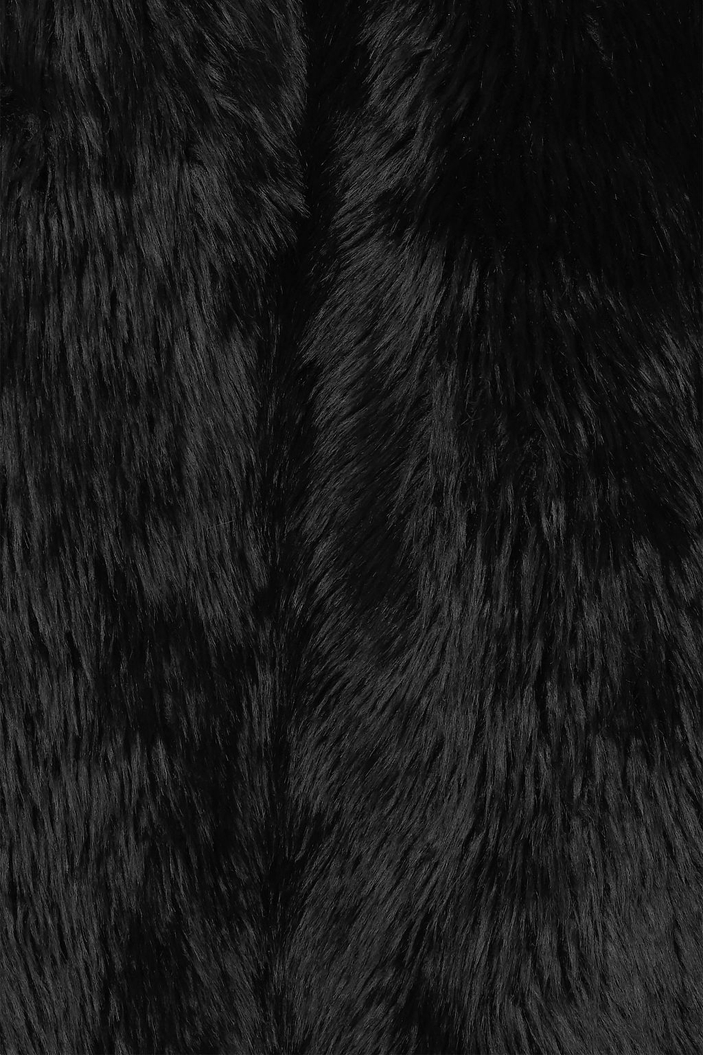 BALENCIAGA Swing oversized faux fur coat