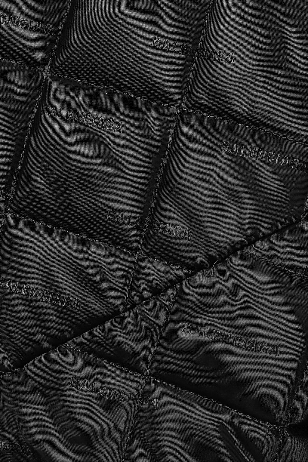 BALENCIAGA Swing oversized faux fur coat