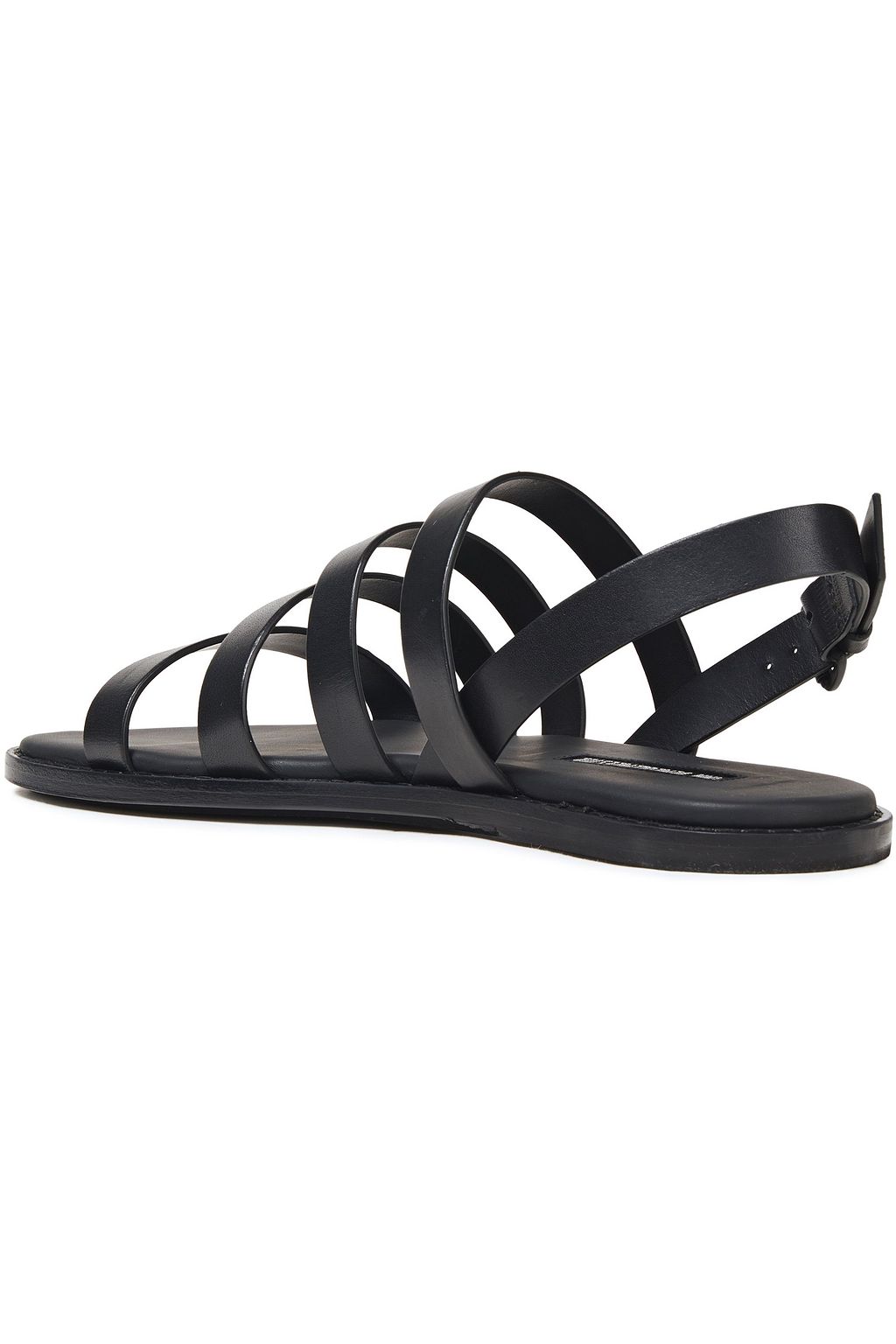ANN DEMEULEMEESTER Leather slingback sandals