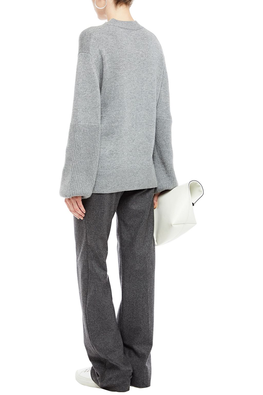 AUTUMN CASHMERE Mélange knitted sweater