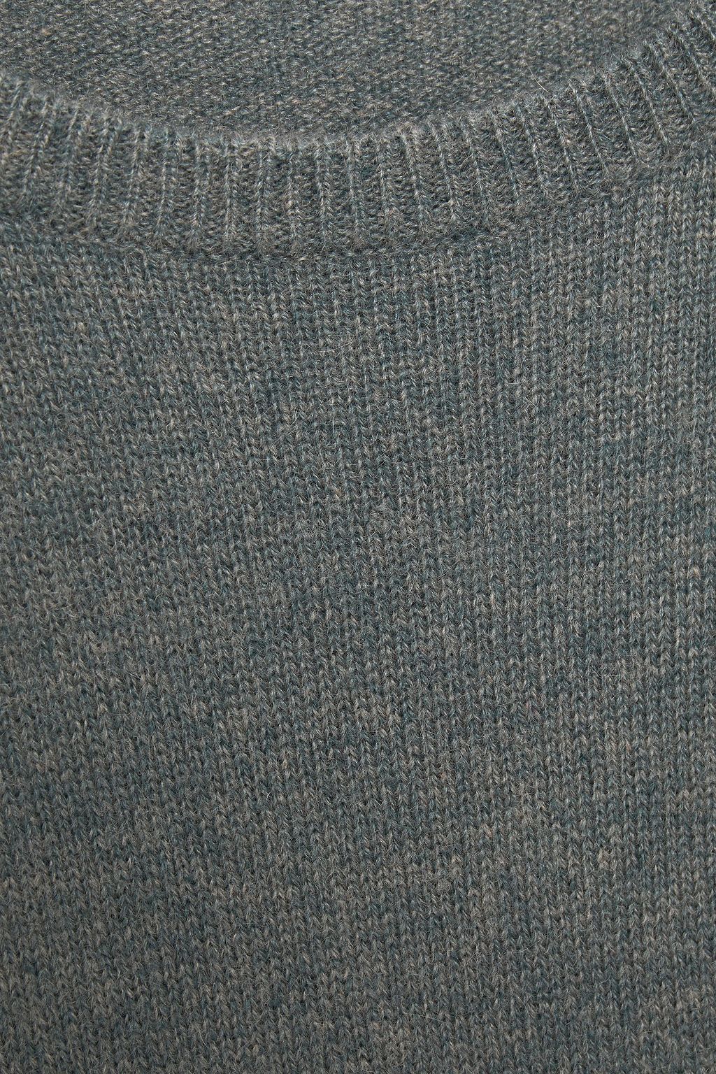 AUTUMN CASHMERE Gathered cashmere mini dress
