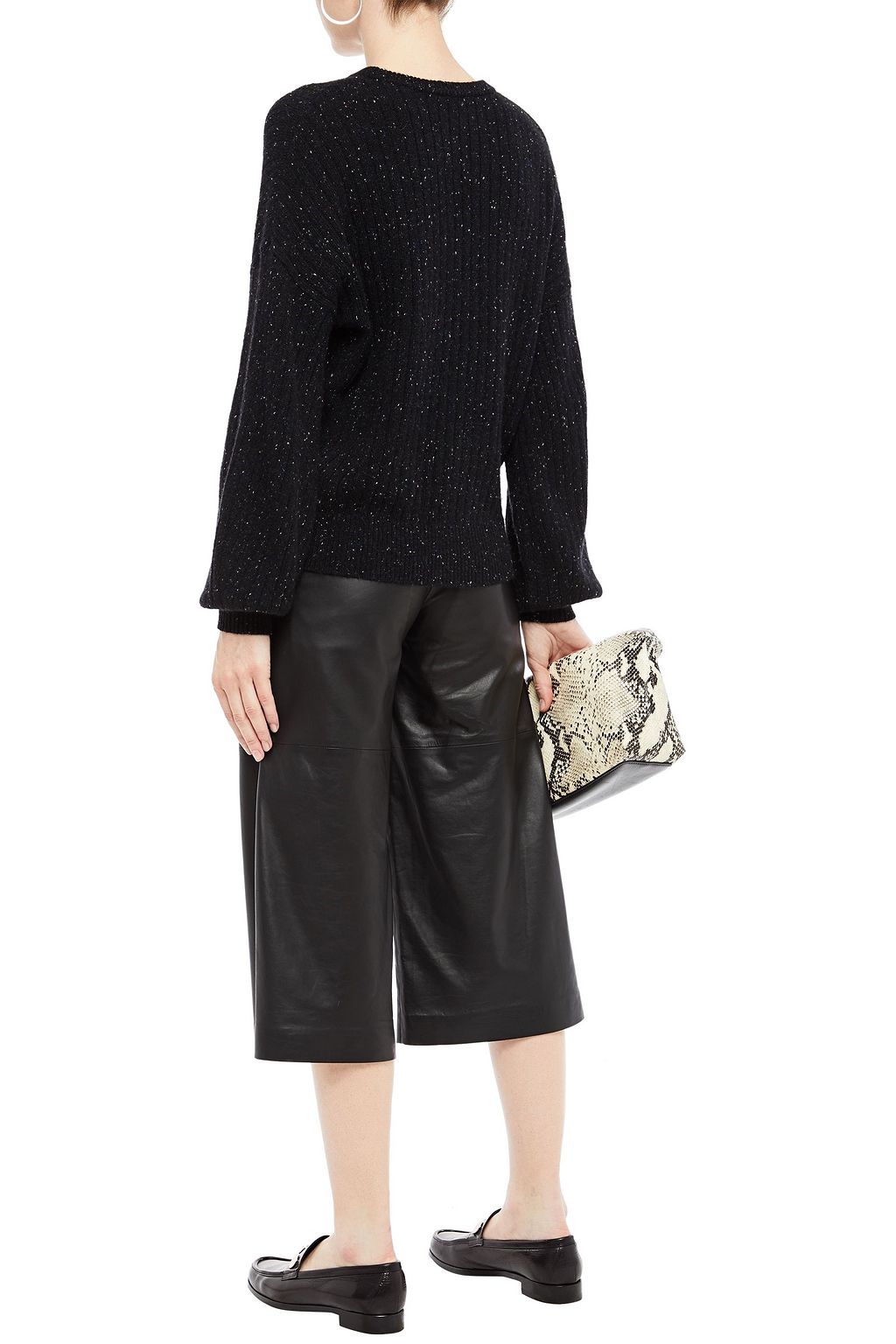 AUTUMN CASHMERE Ribbed cashmere sweater