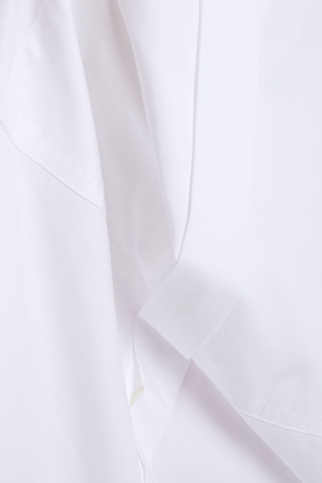 ANN DEMEULEMEESTER Oversized cotton-poplin shirt