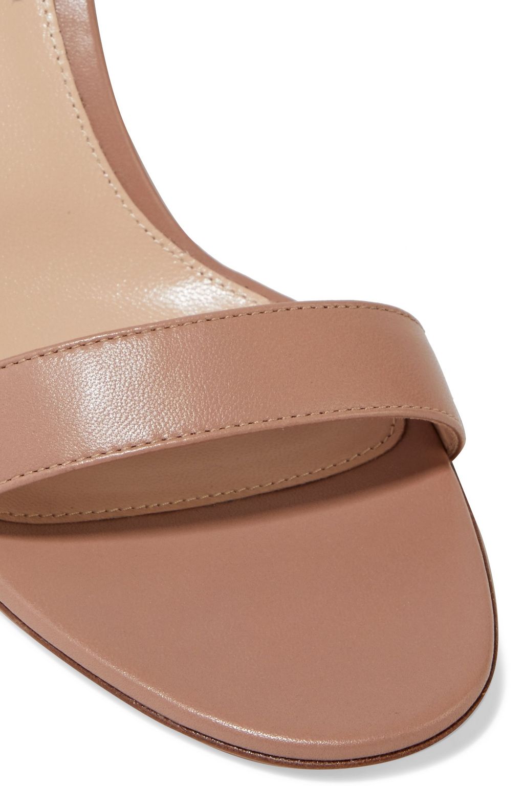 GIANVITO ROSSI Knotted leather sandals