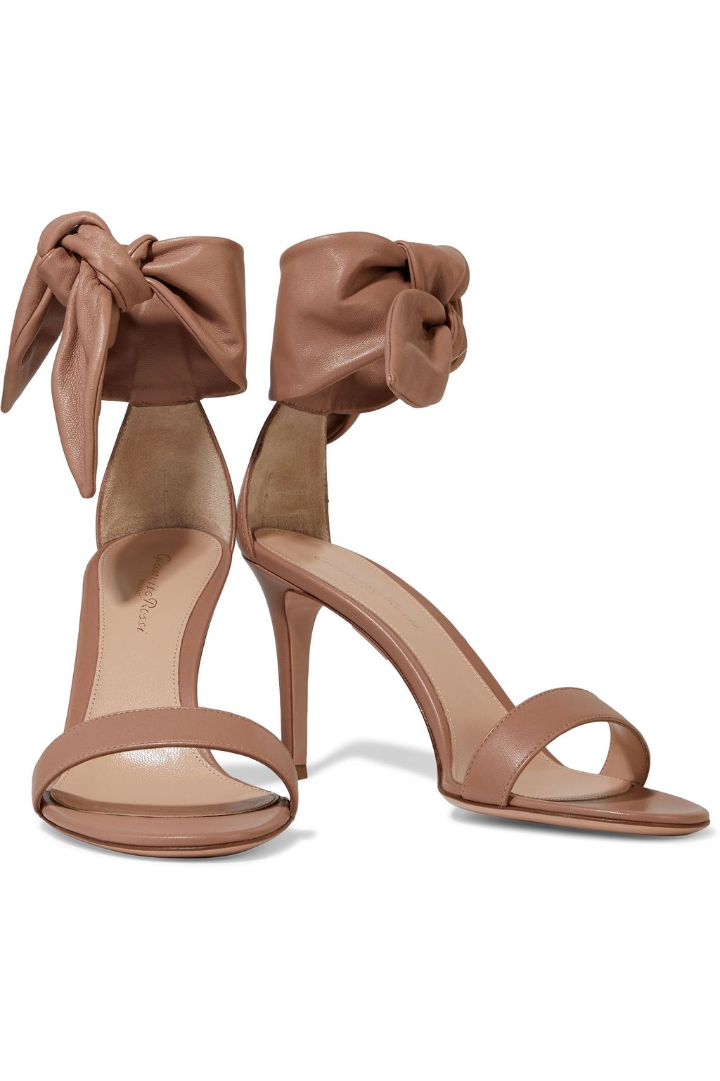 GIANVITO ROSSI Knotted leather sandals