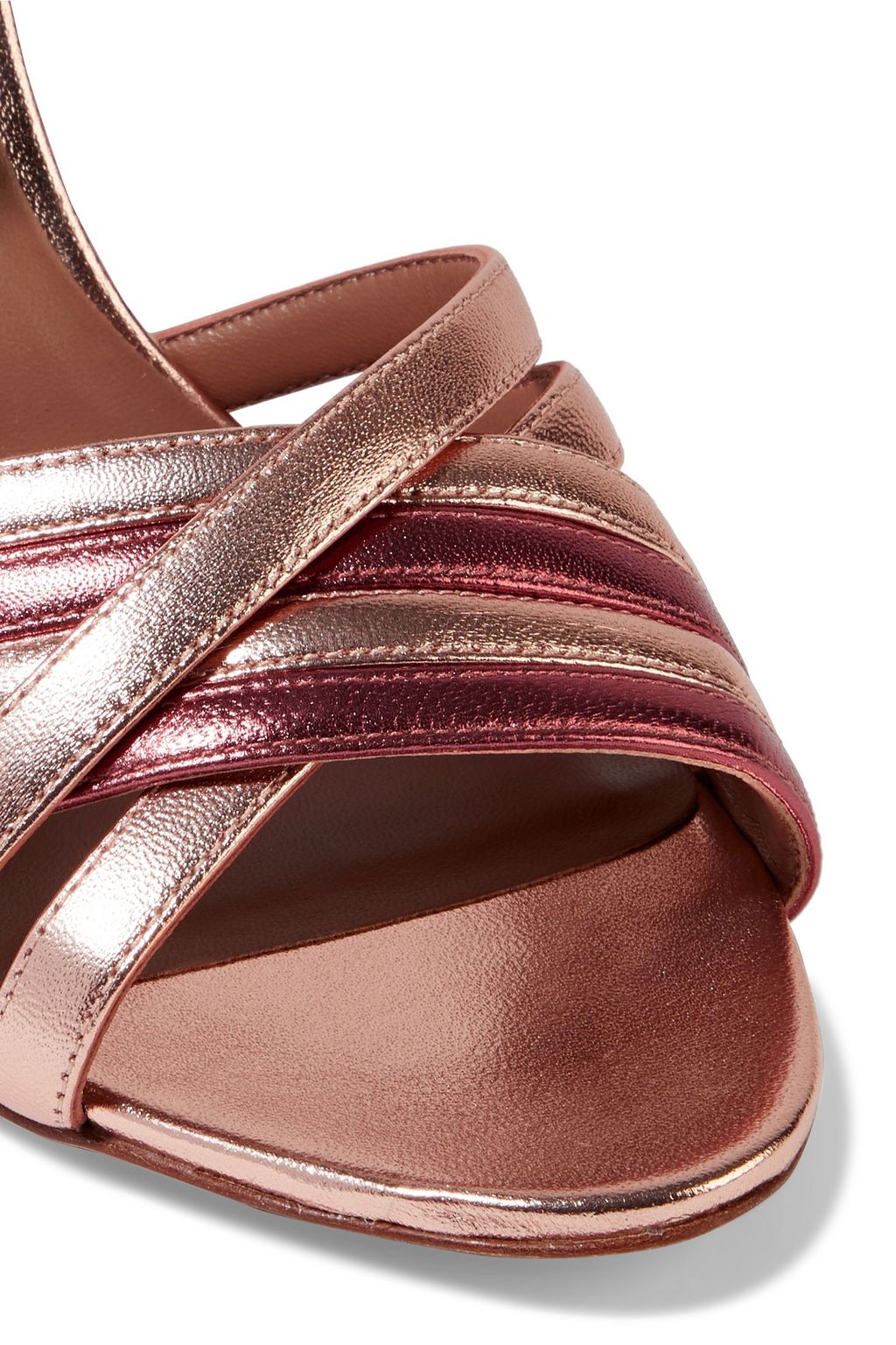 TABITHA SIMMONS Toni metallic leather sandals