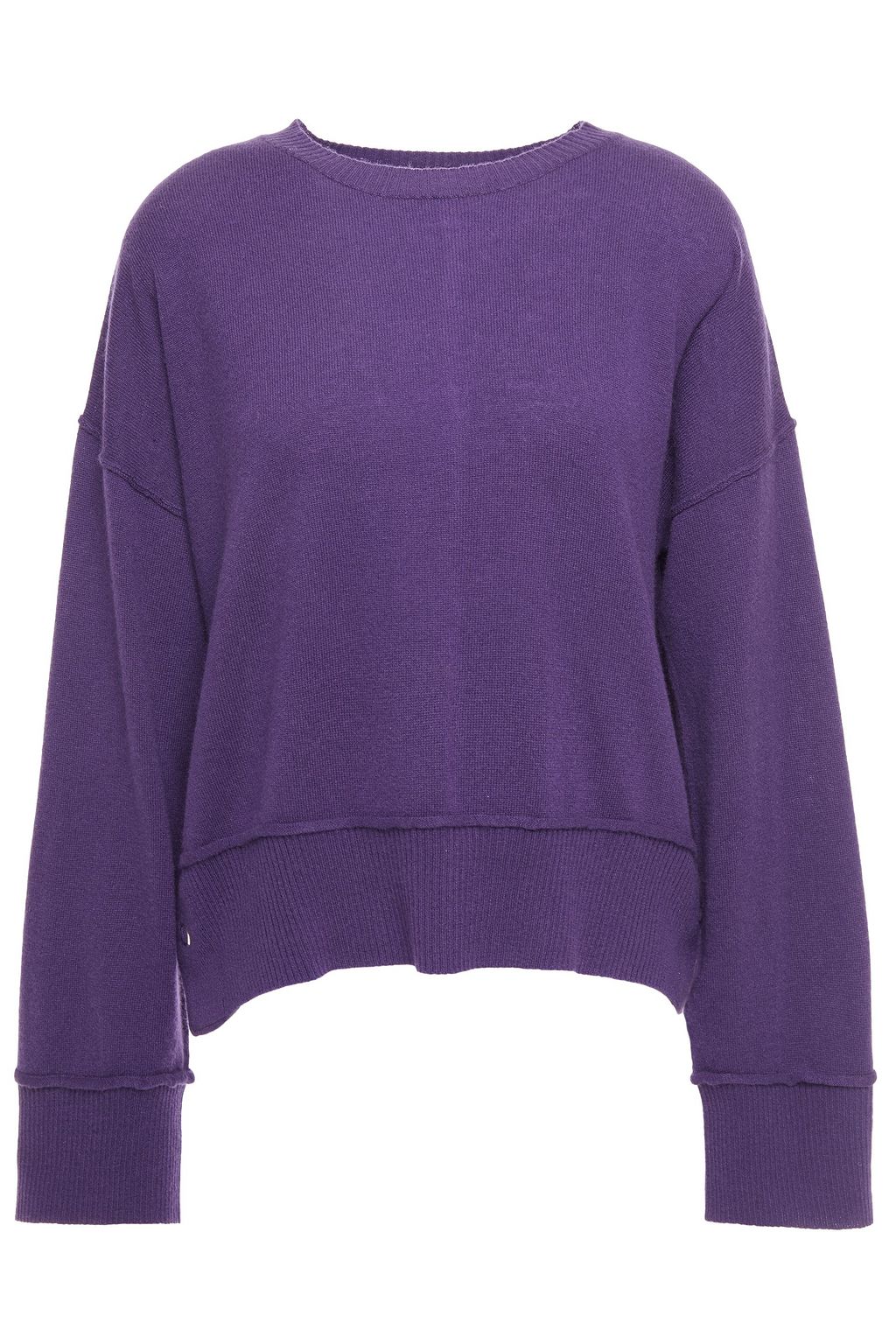 purple cashmere sweater