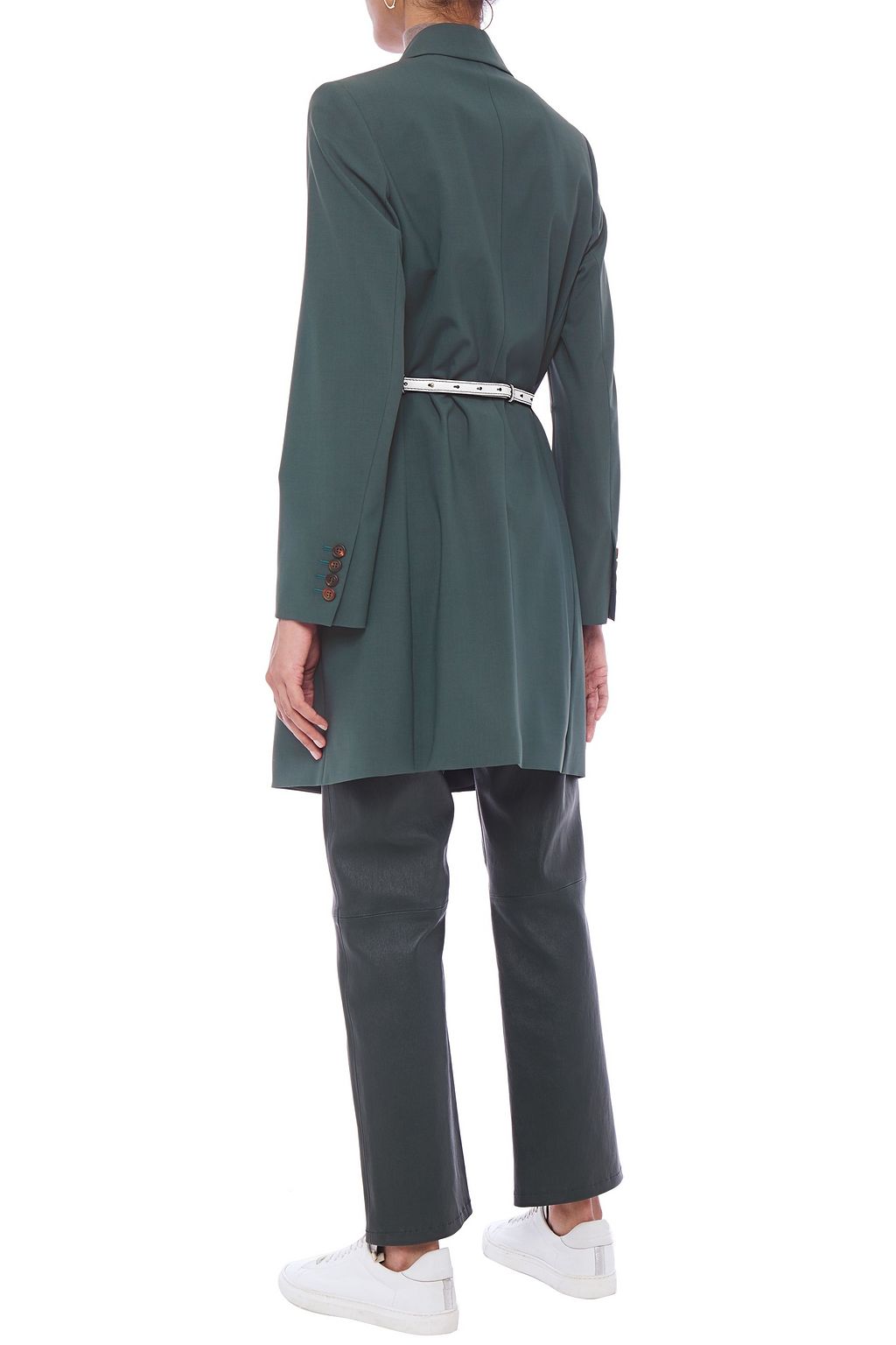 BRUNELLO CUCINELLI Double-breasted wool-blend coat