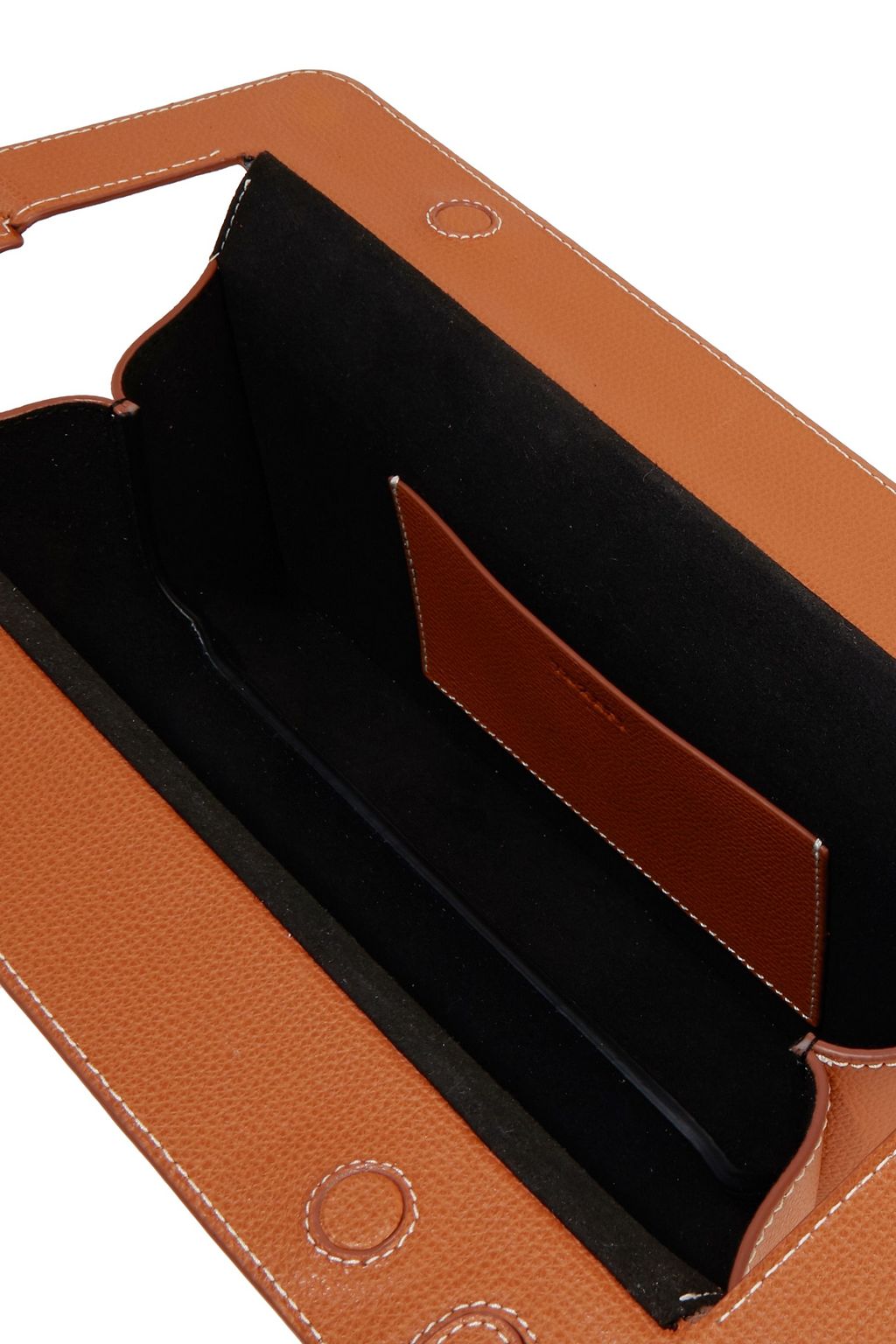 YUZEFI Ada textured-leather shoulder bag