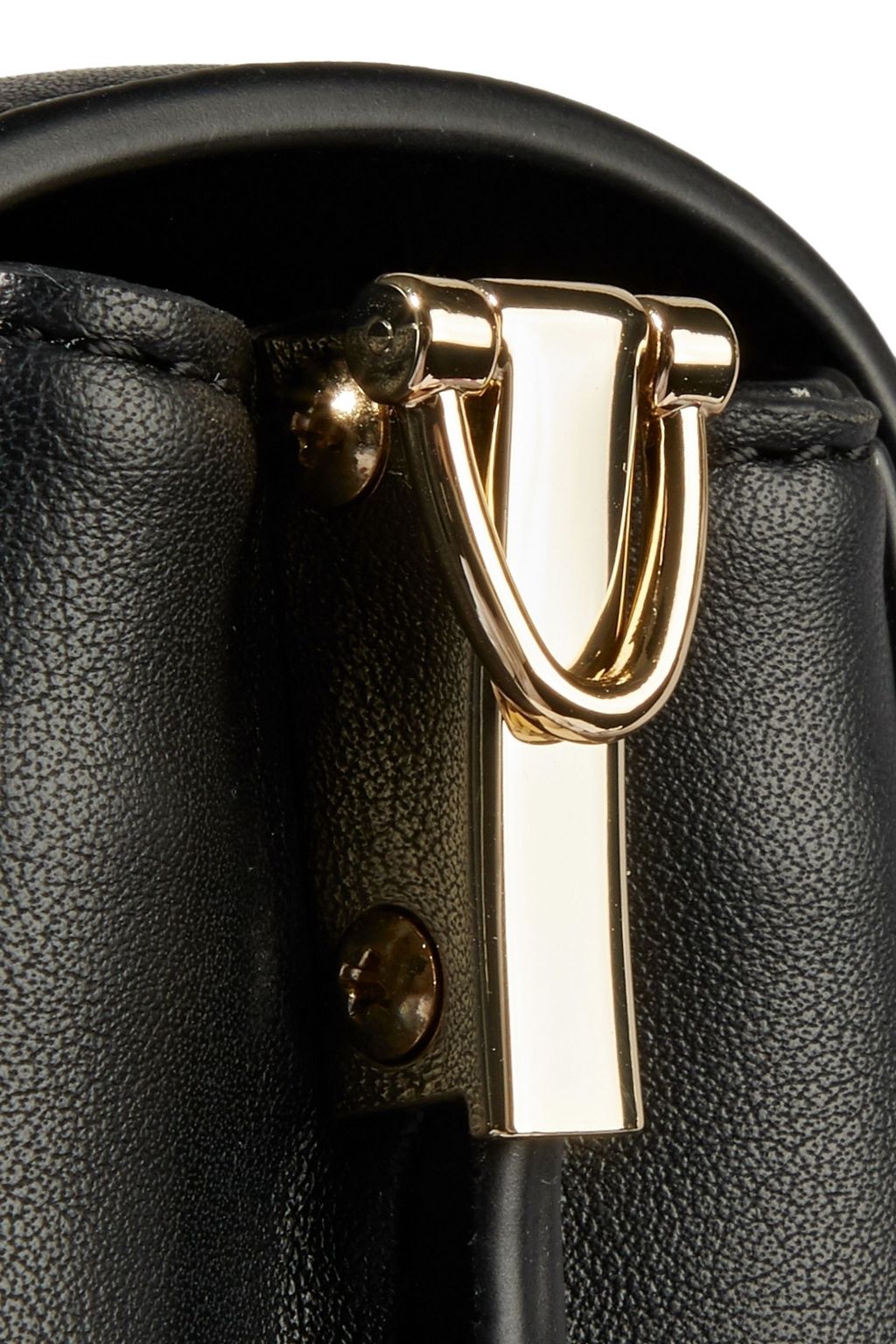 LOVE MOSCHINO Logo-embellished faux leather shoulder bag