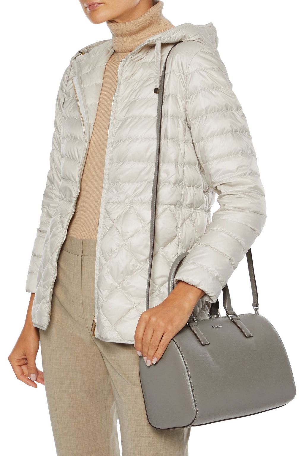 DKNY Bryant medium textured-leather tote