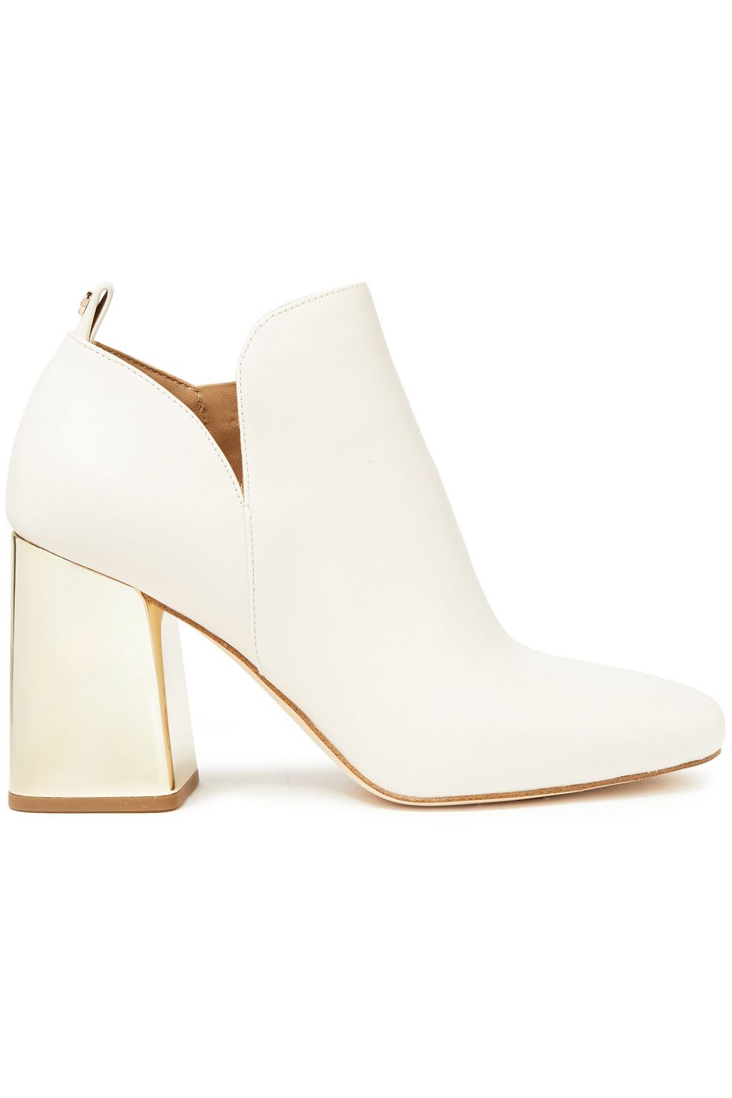 michael kors leather ankle boots