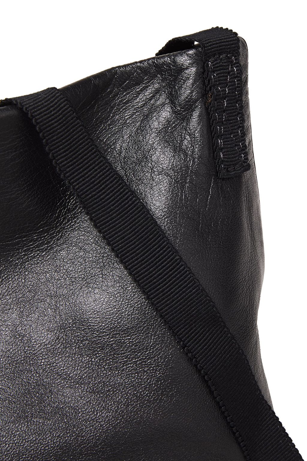 ANN DEMEULEMEESTER レザー ショルダーバッグ