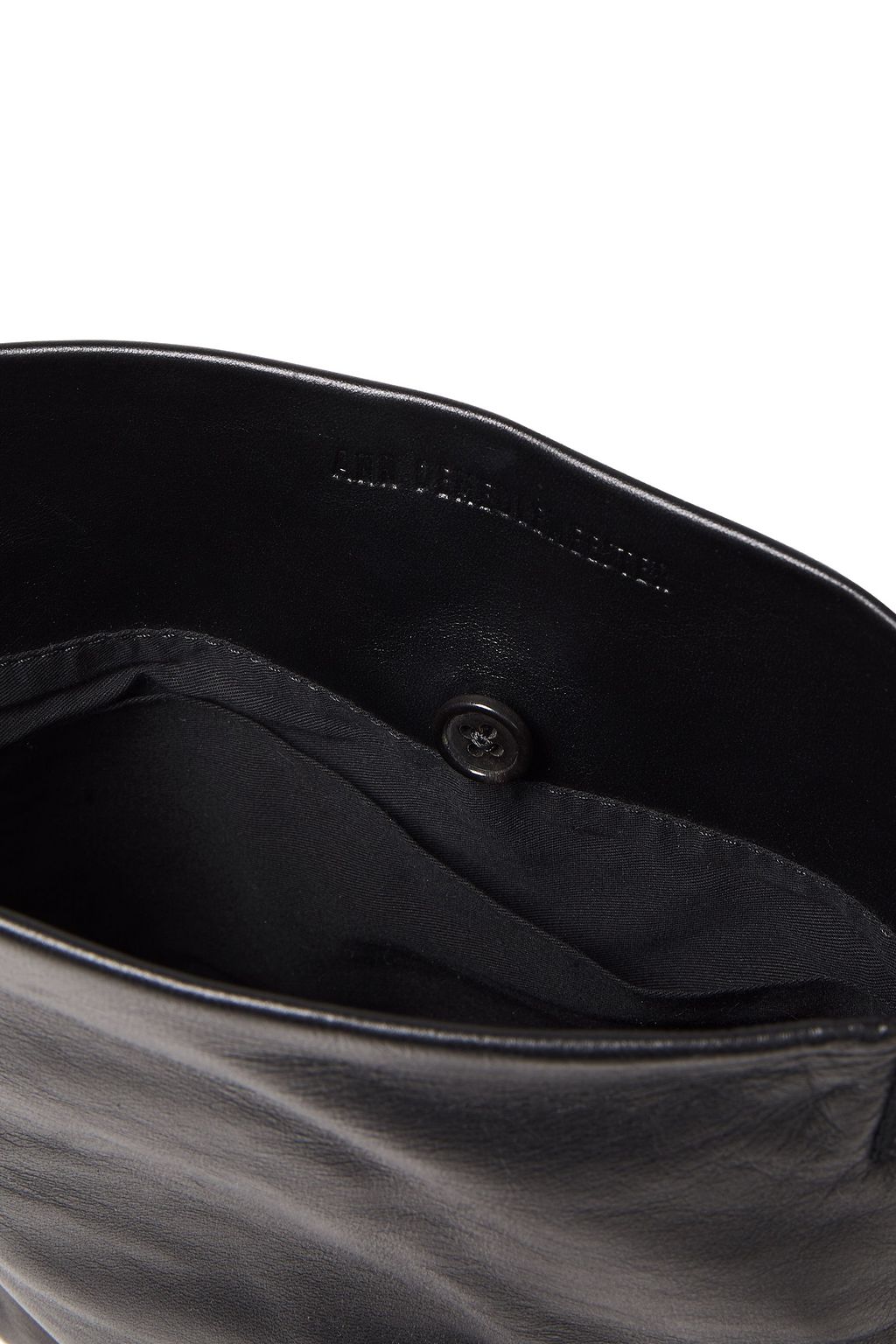 ANN DEMEULEMEESTER レザー ショルダーバッグ