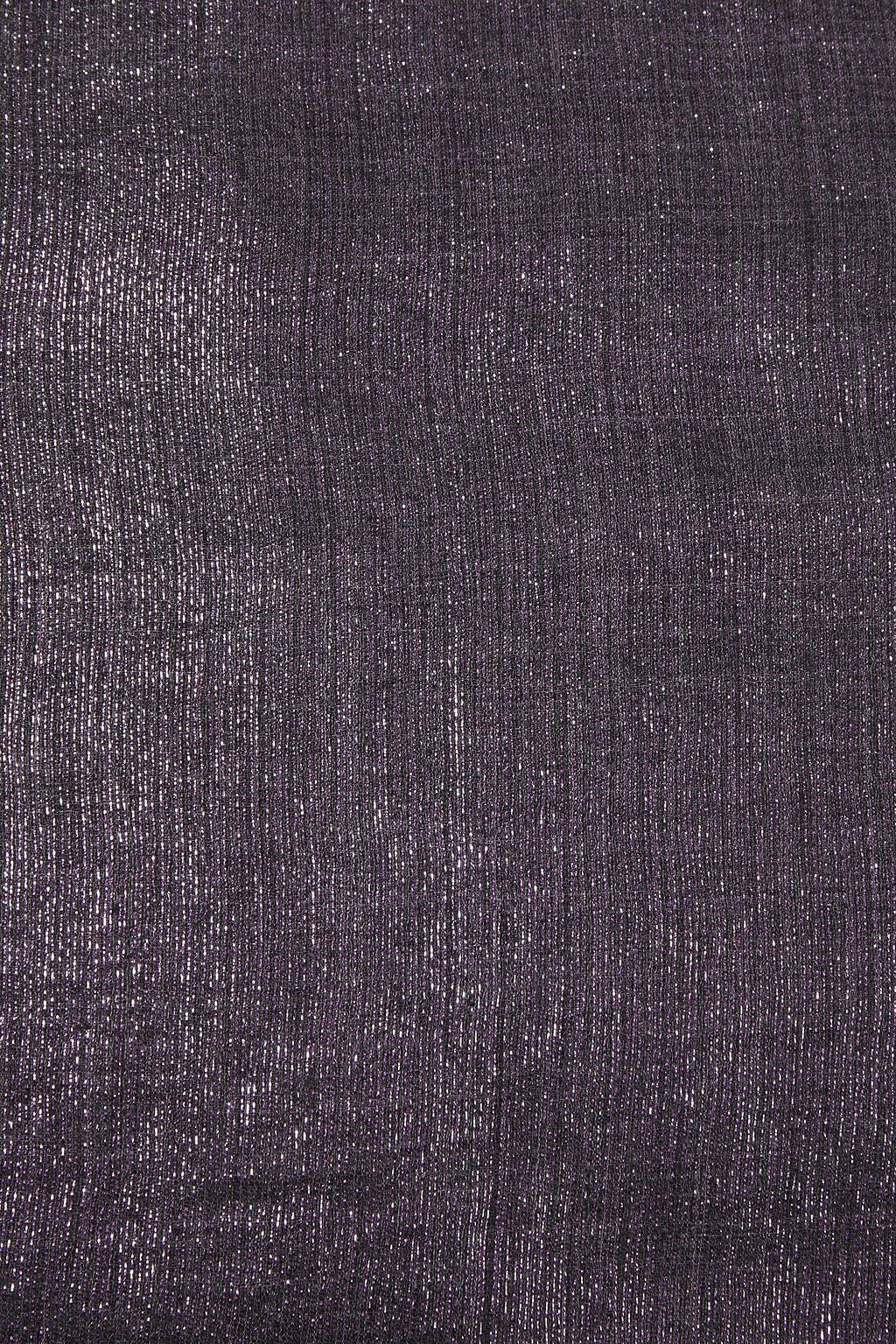 BRUNELLO CUCINELLI Frayed metallic cashmere-blend scarf