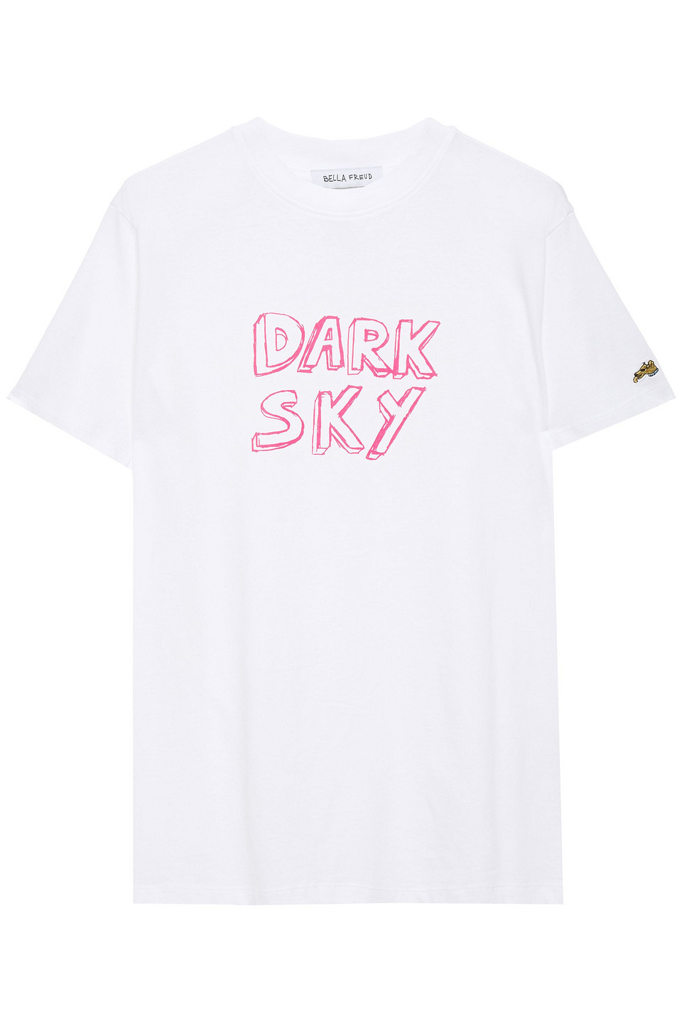 Bella Freud Woman Printed Cotton-jersey T-shirt White Size XS