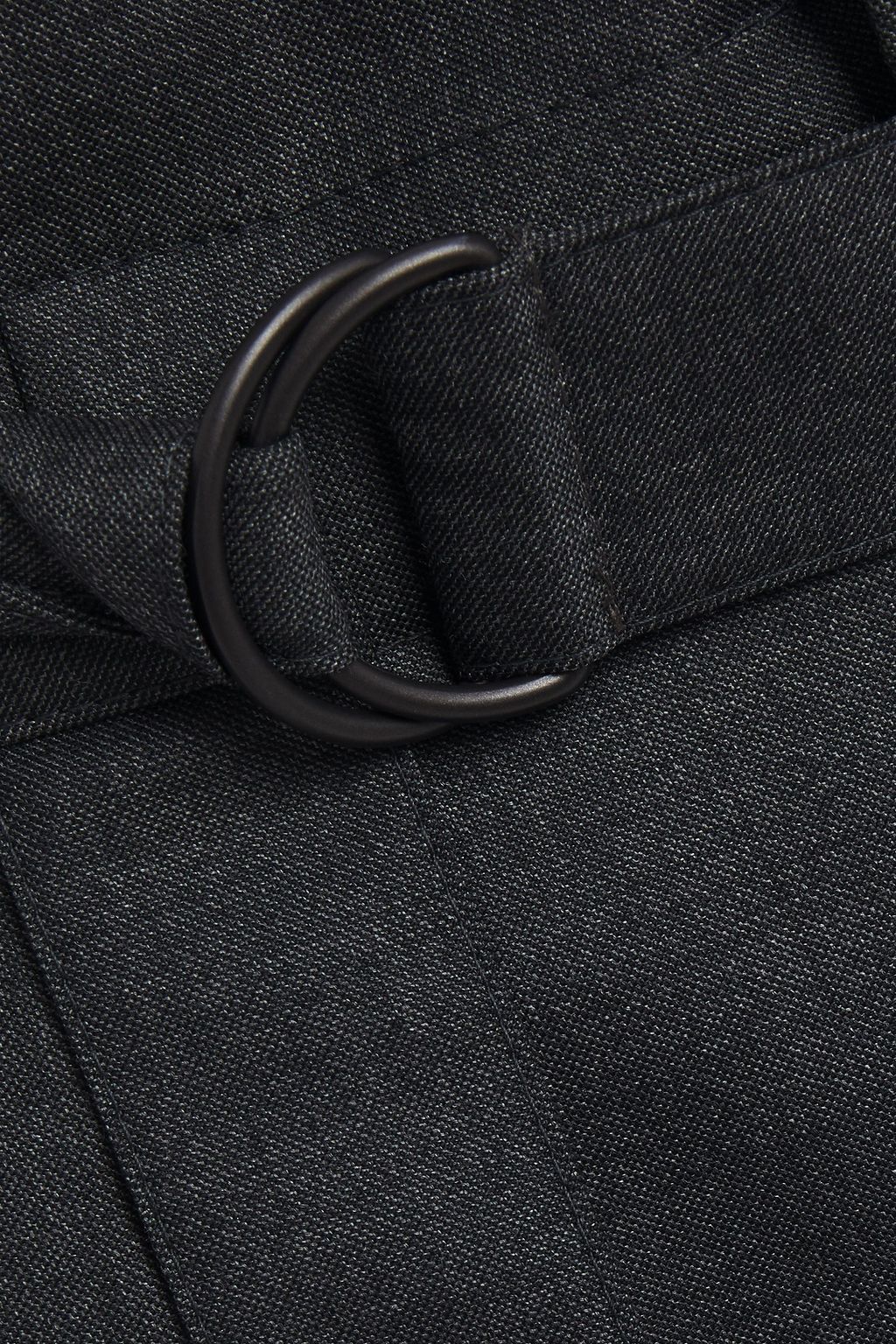 BRUNELLO CUCINELLI Belted pleated wool tapered pants