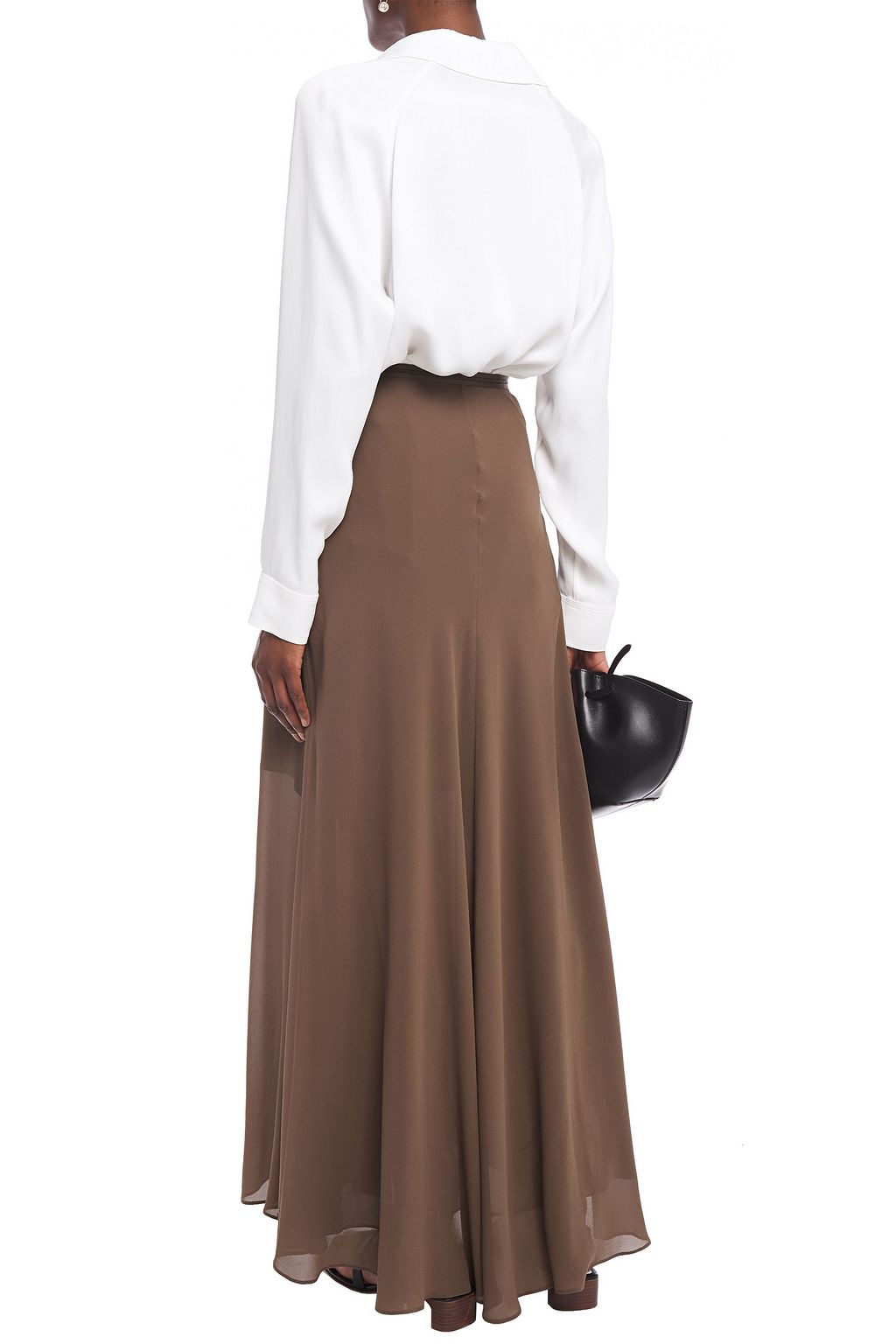 beaded maxi skirt