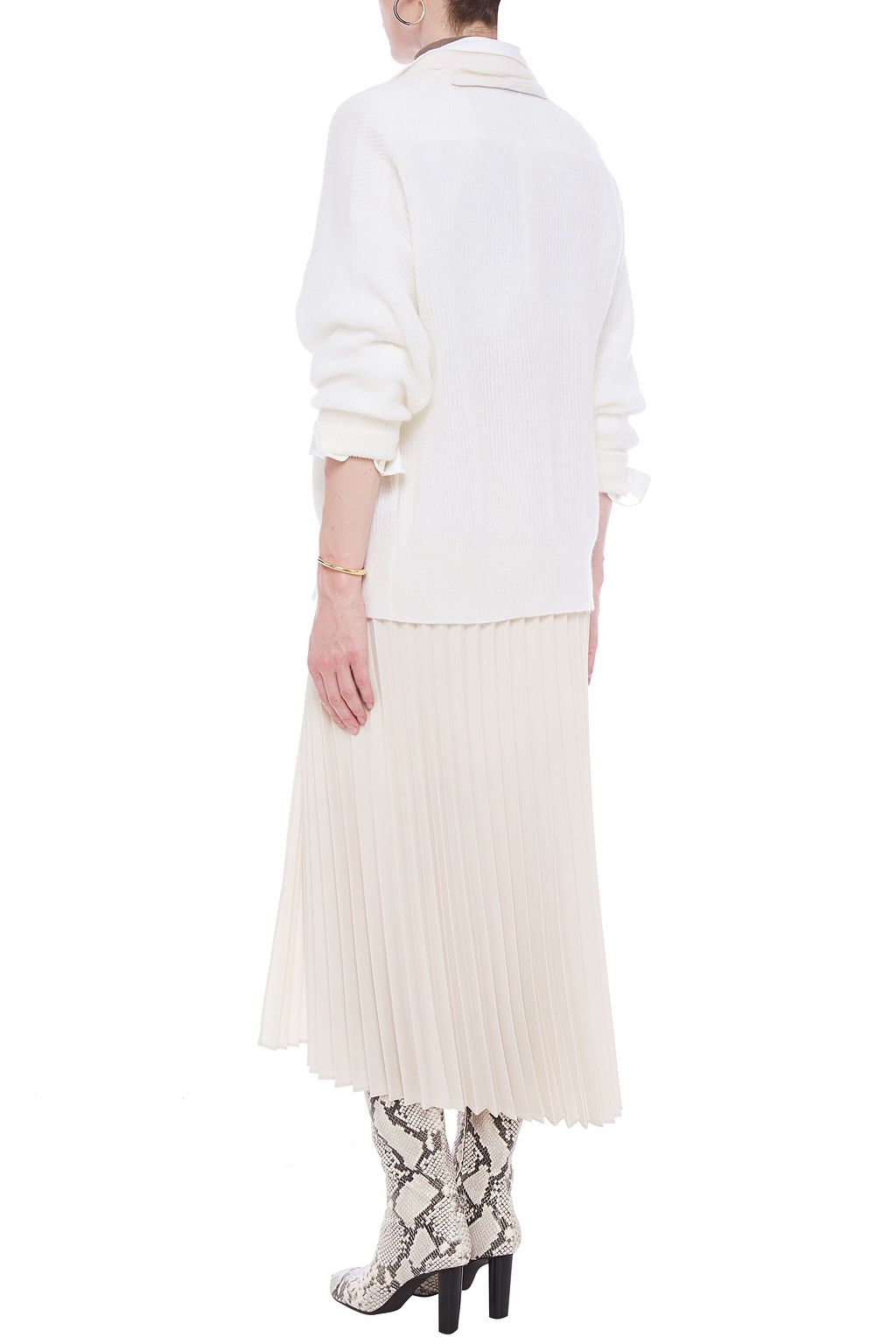 BRUNELLO CUCINELLI Ribbed-knit cardigan