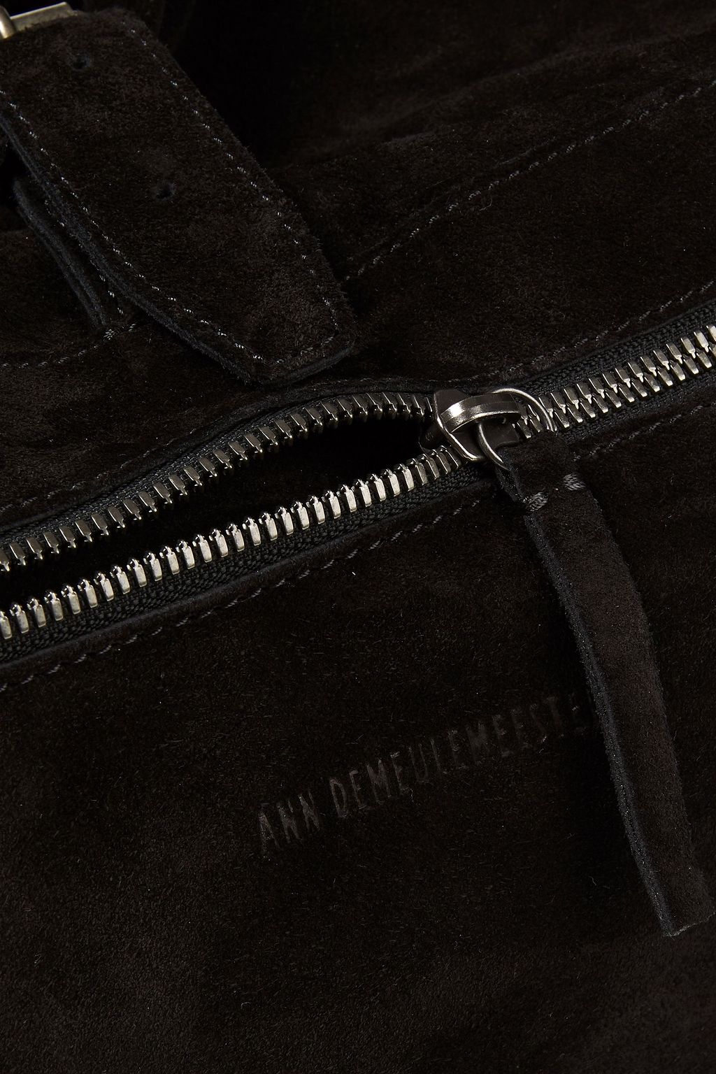 ANN DEMEULEMEESTER Suede shoulder bag
