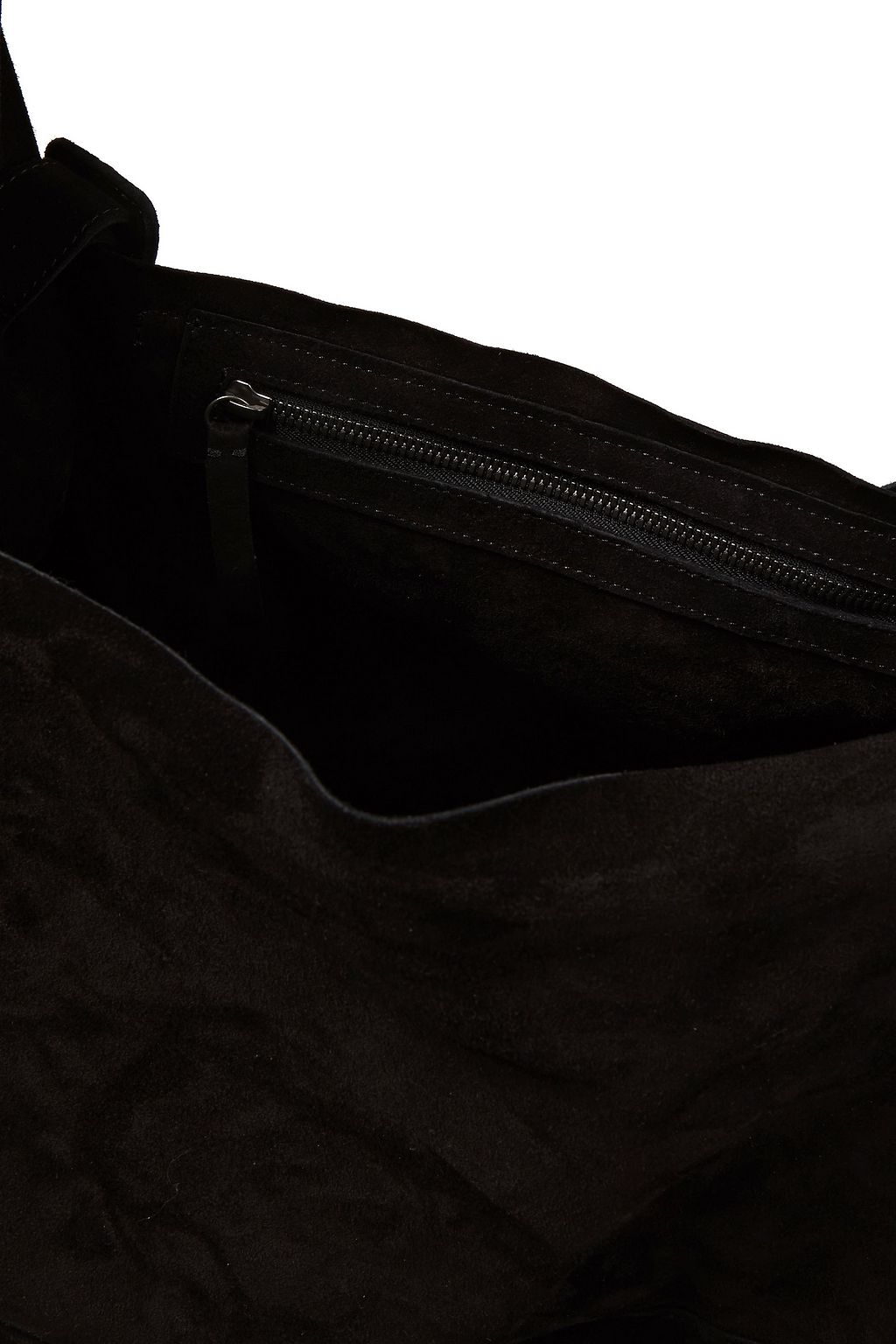 ANN DEMEULEMEESTER Suede shoulder bag