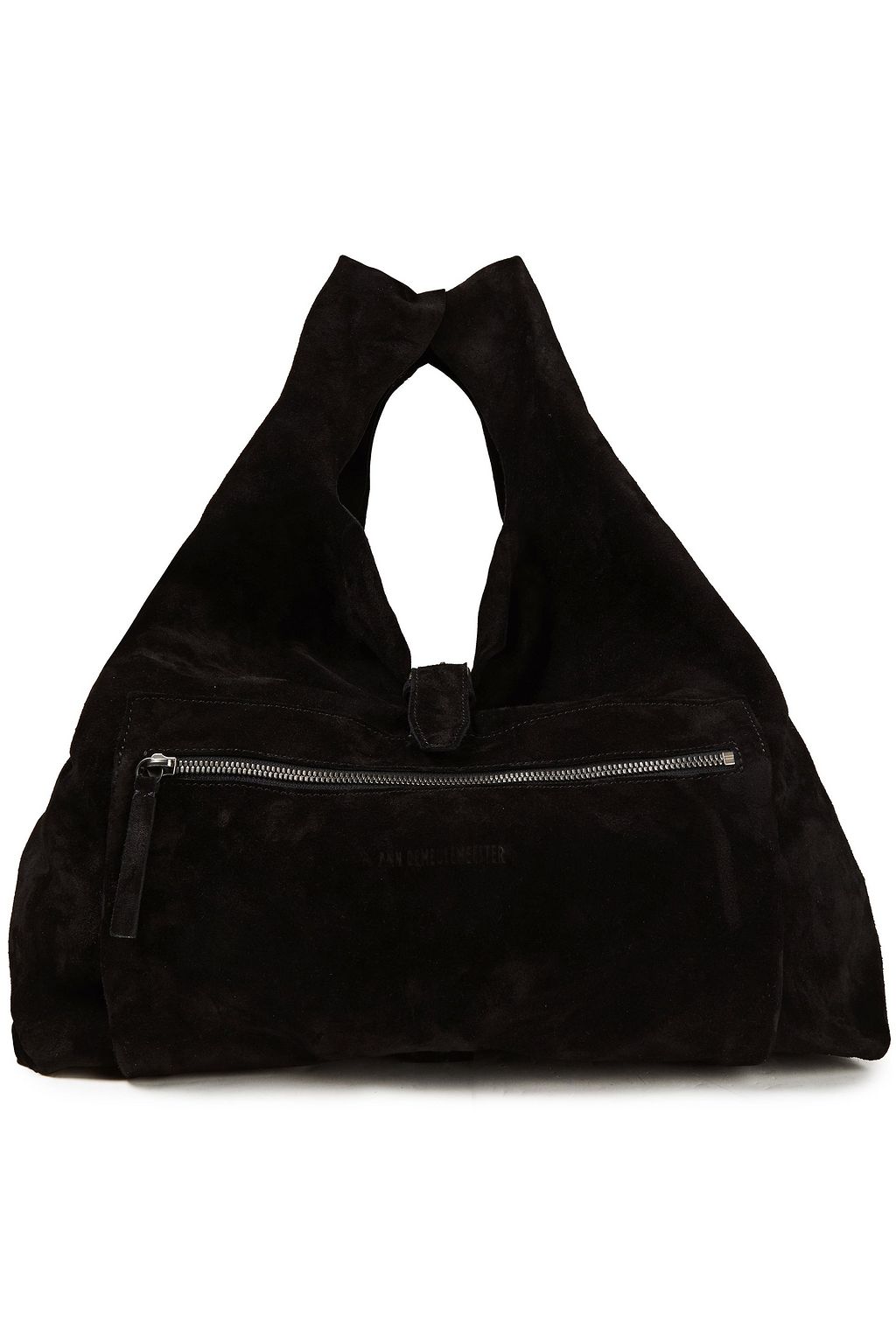 ANN DEMEULEMEESTER Suede shoulder bag