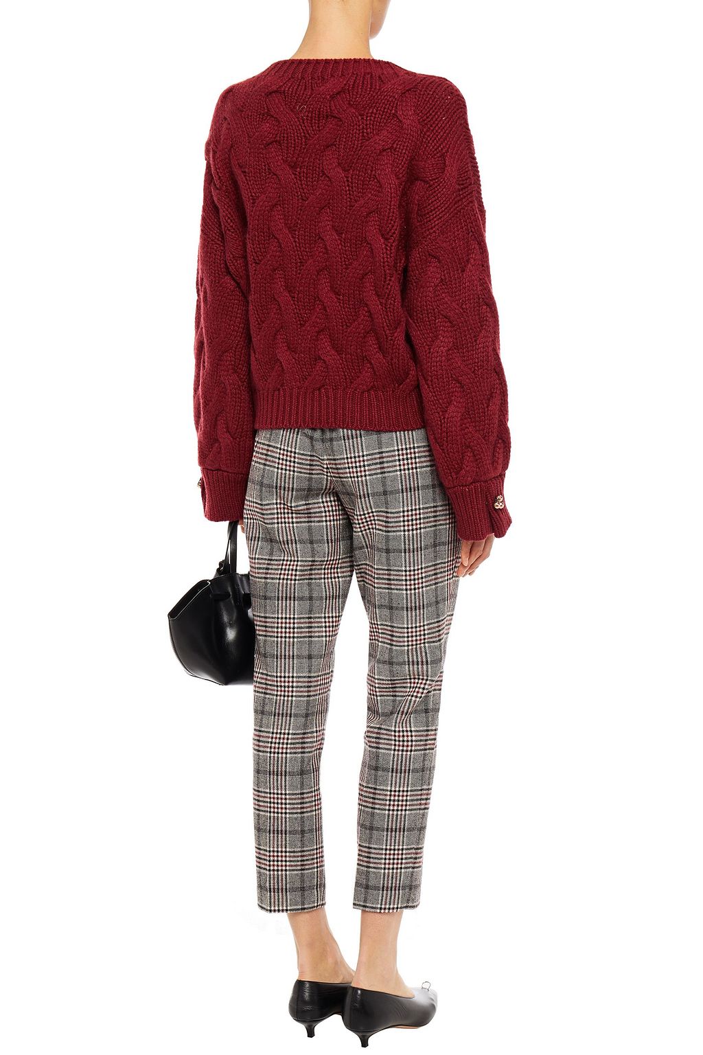 BRUNELLO CUCINELLI Kaschmirpullover mit Zopfstrickmuster