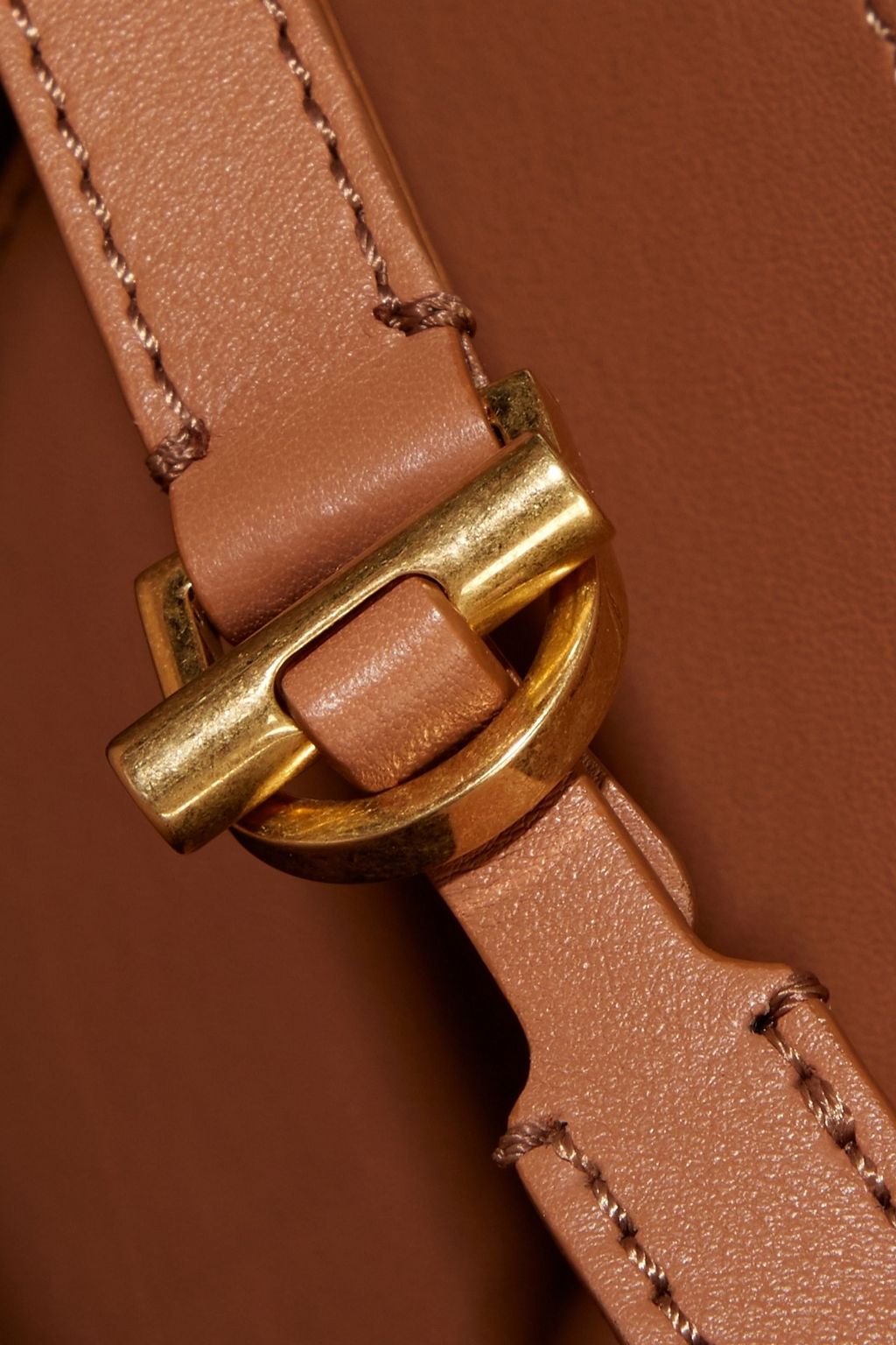 THE ROW Moulded leather backpack