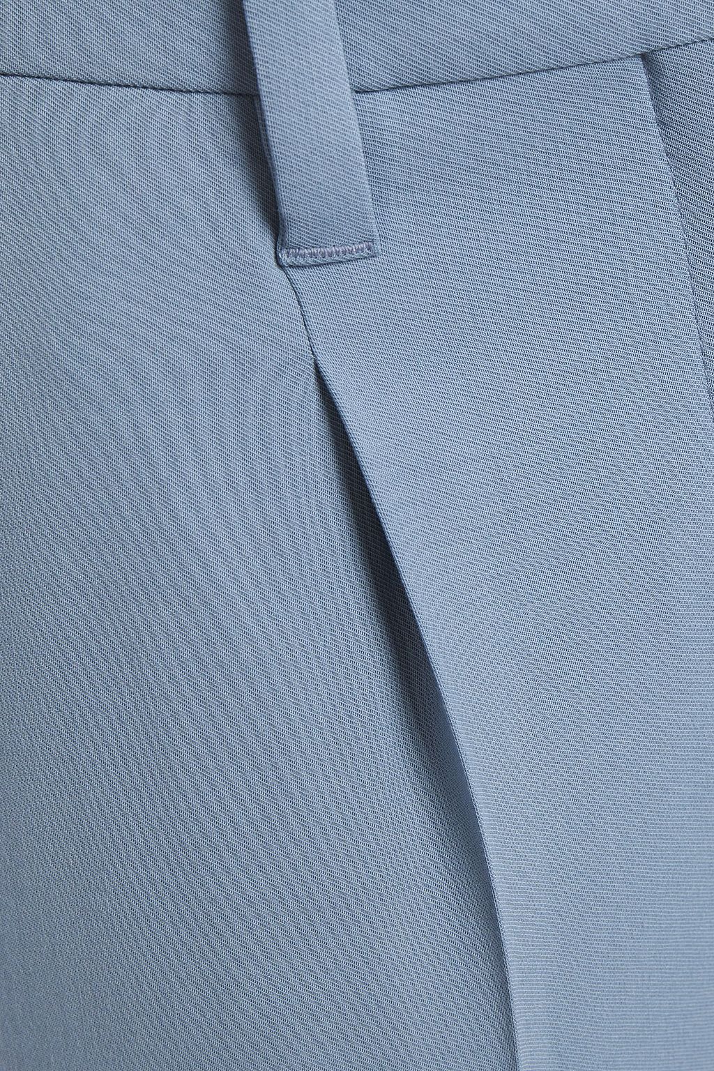 BRUNELLO CUCINELLI Cropped wool-blend twill tapered pants
