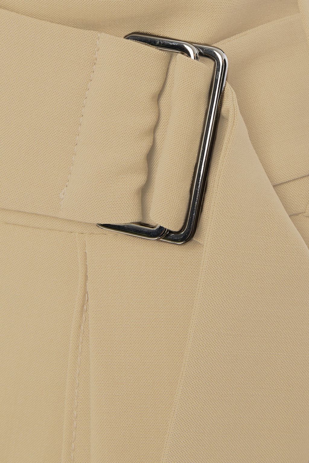 BRUNELLO CUCINELLI Karottenhose aus einer Wollmischung mit Falten und Gürtel