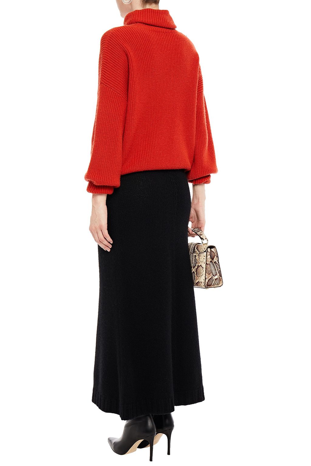 VALENTINO GARAVANI Cashmere midi skirt