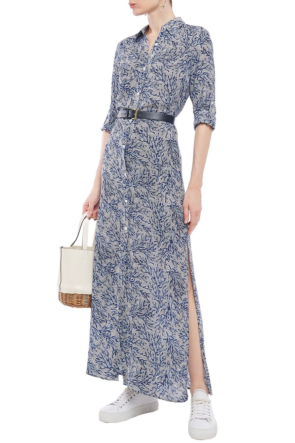 michael michael kors belted shirt dress