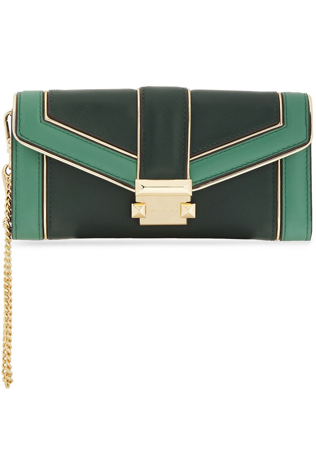michael kors leather wallet