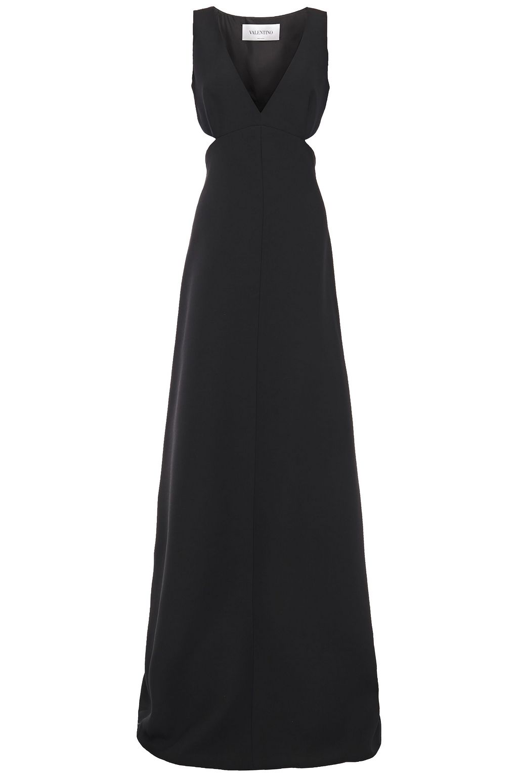 VALENTINO GARAVANI Cutout wool and silk-blend cady gown | THE OUTNET