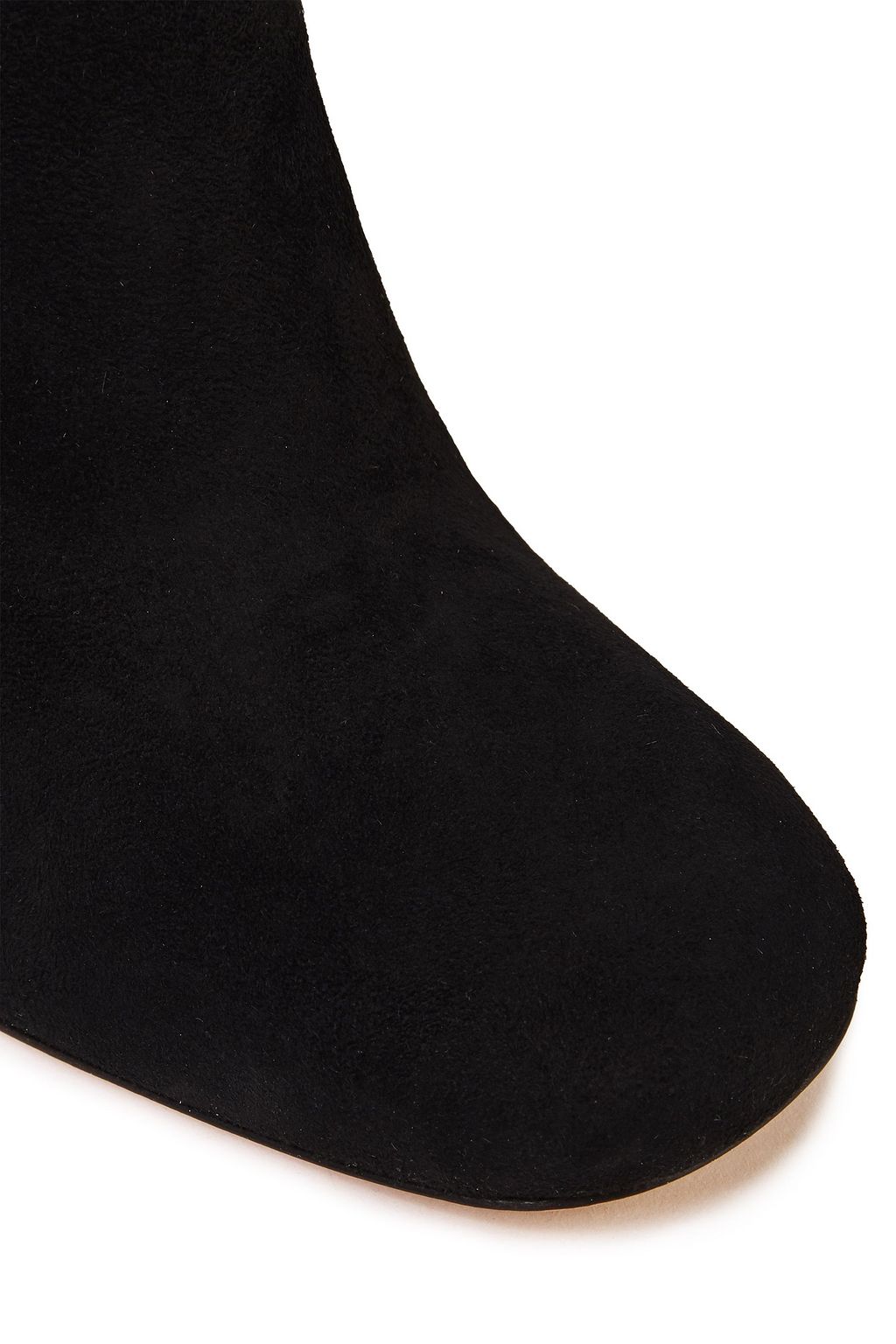 VALENTINO GARAVANI Chain-embellished suede ankle boots