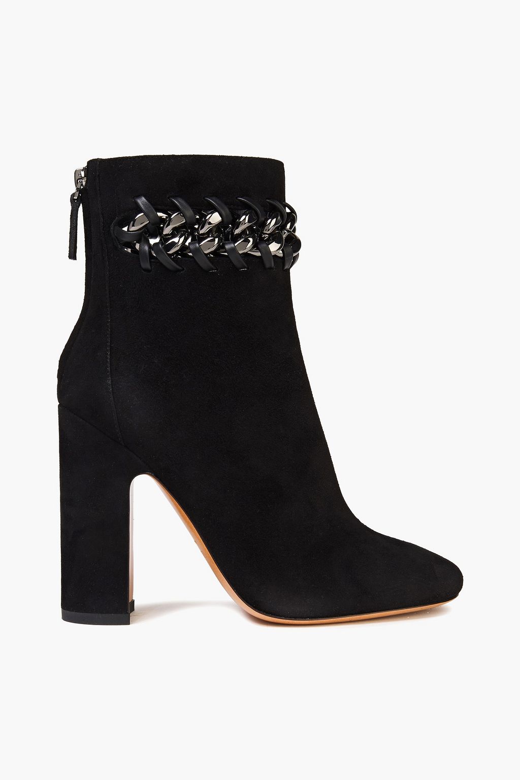 valentino suede ankle boots