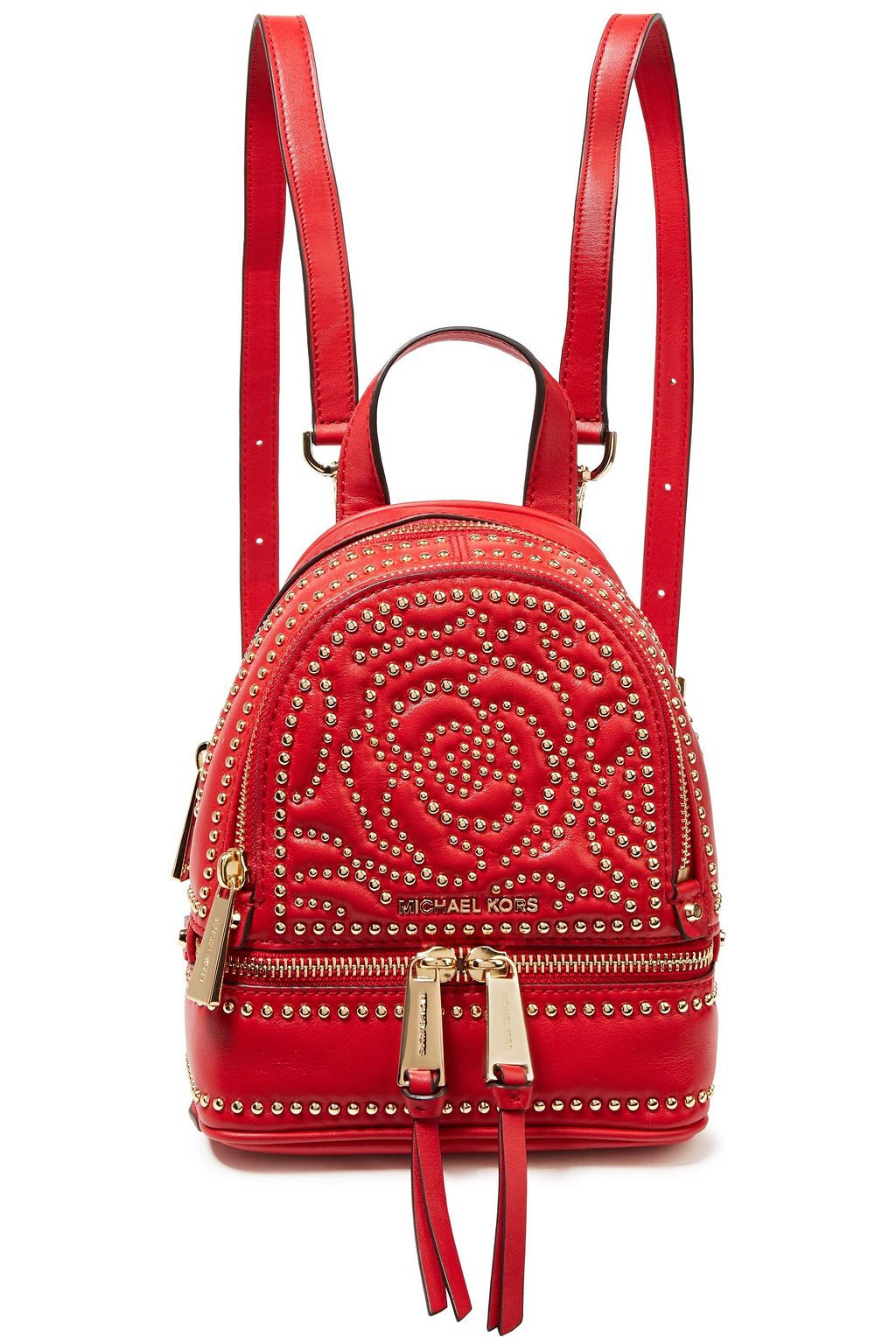 michael kors red backpack