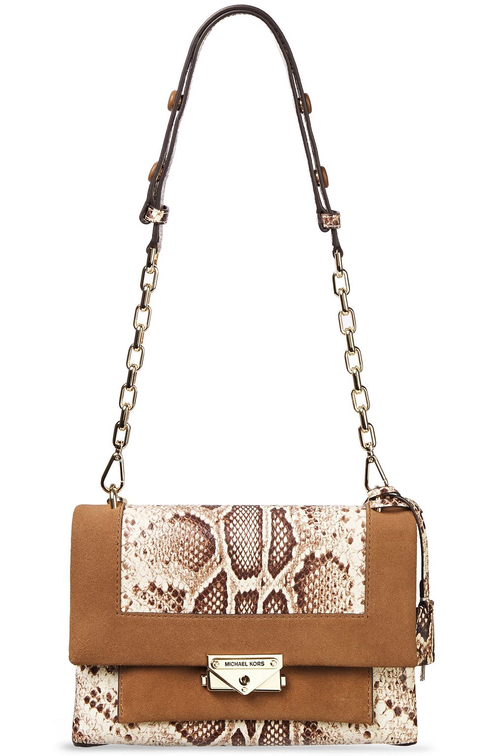 michael kors python bag grey
