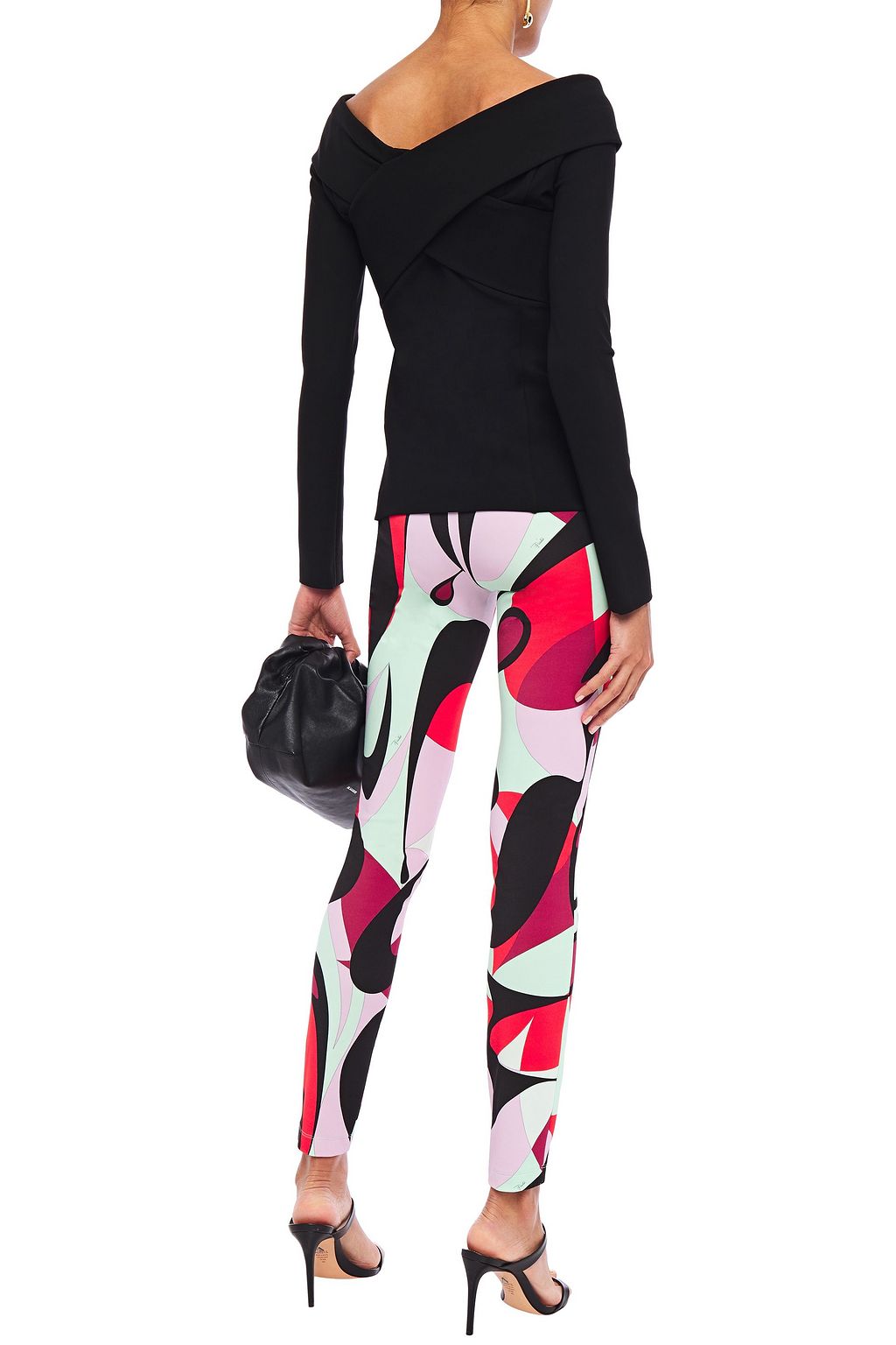 PUCCI Off-the-shoulder ponte top