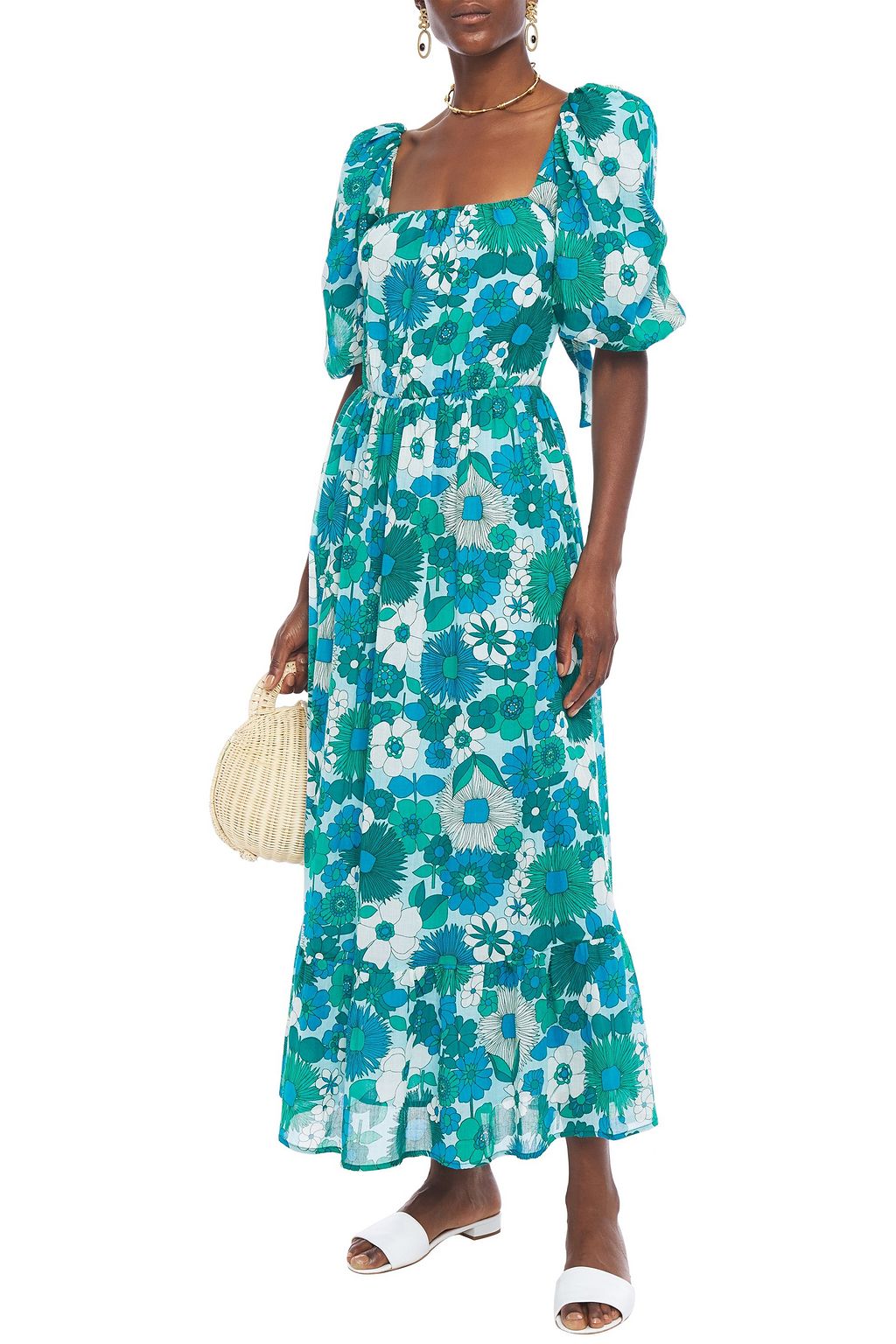 antik batik maxi dress
