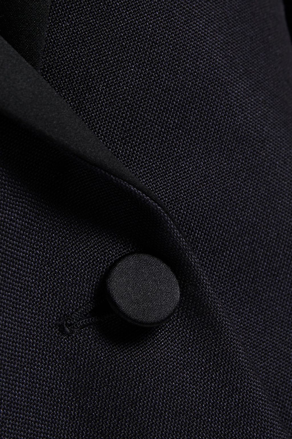 VALENTINO GARAVANI Satin-trimmed wool and mohair-blend blazer