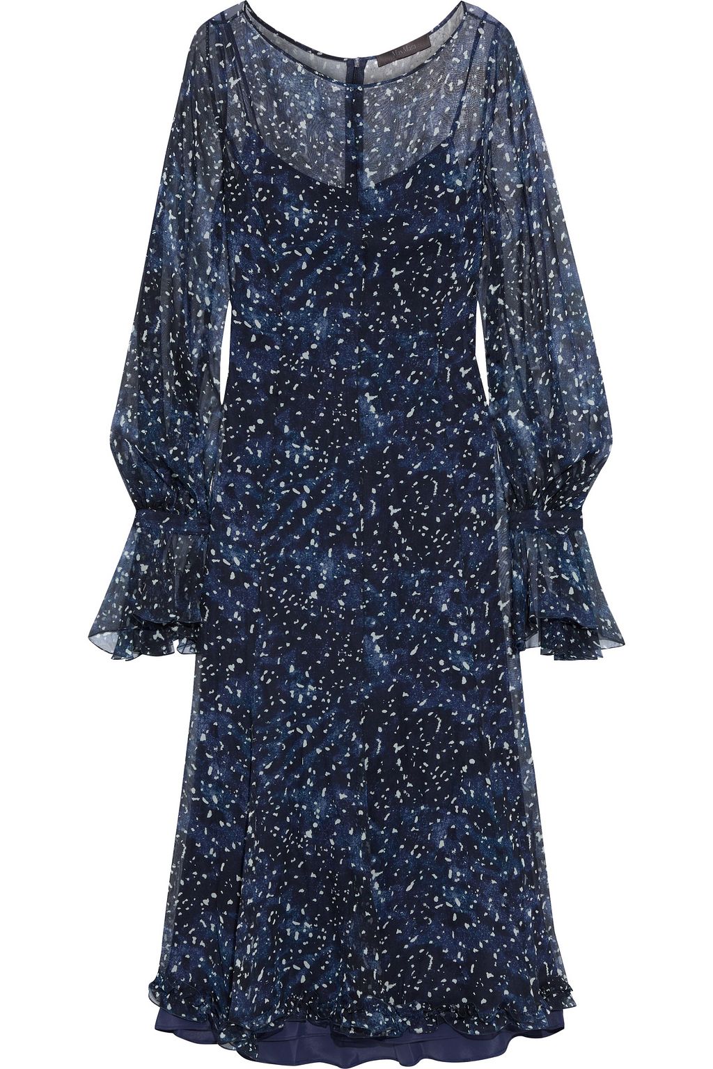 max mara navy blue dress