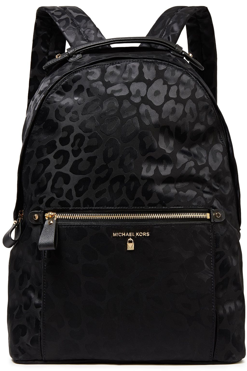 michael kors leopard backpack