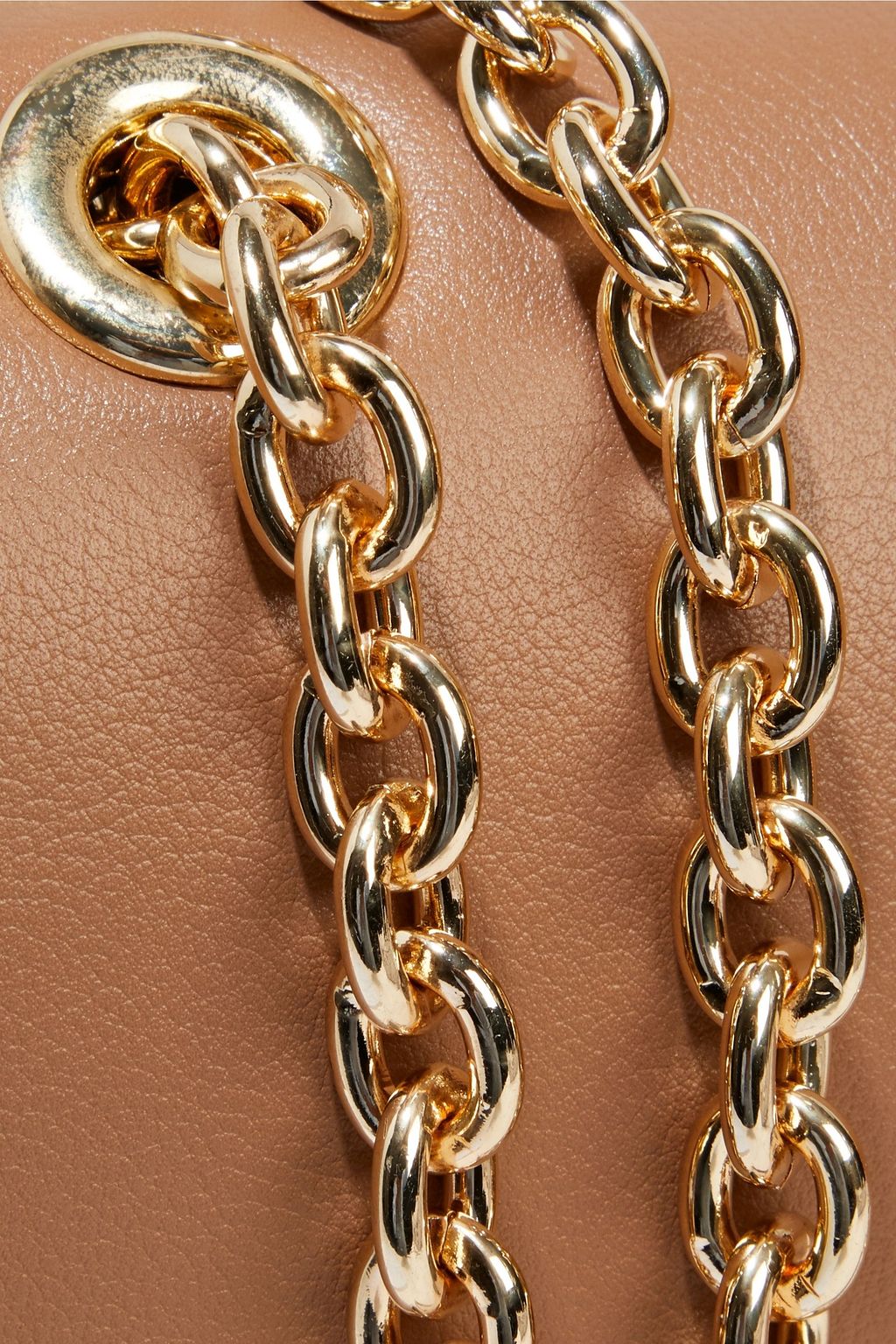 LOVE MOSCHINO Appliquéd faux leather shoulder bag