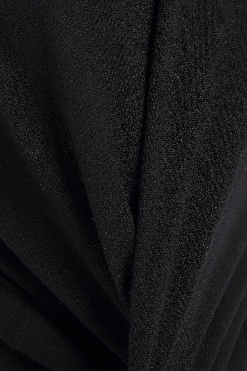 N.PEAL Melierter Kaschmirpullover