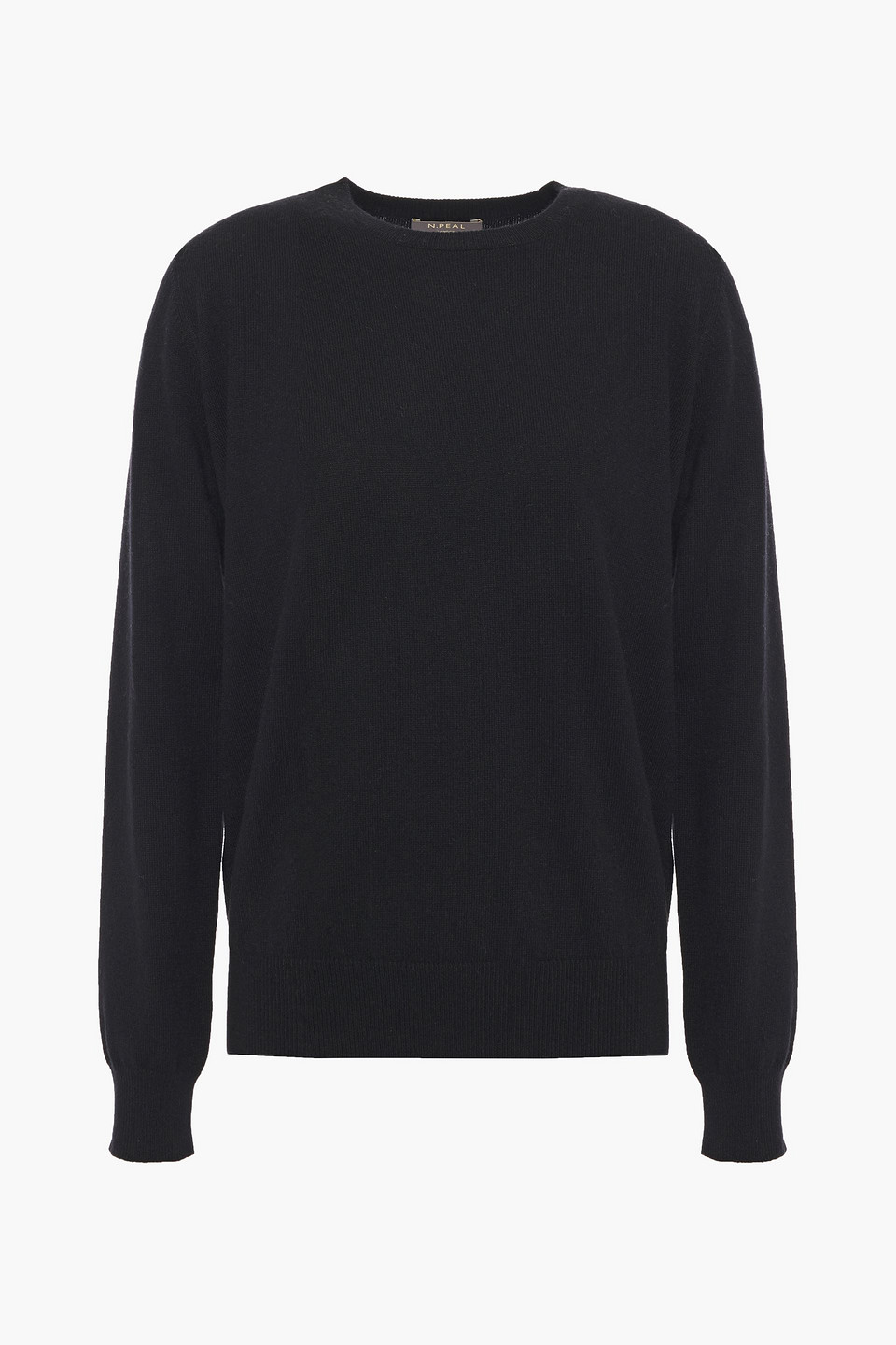 n.peal - cashmere sweater - black - s