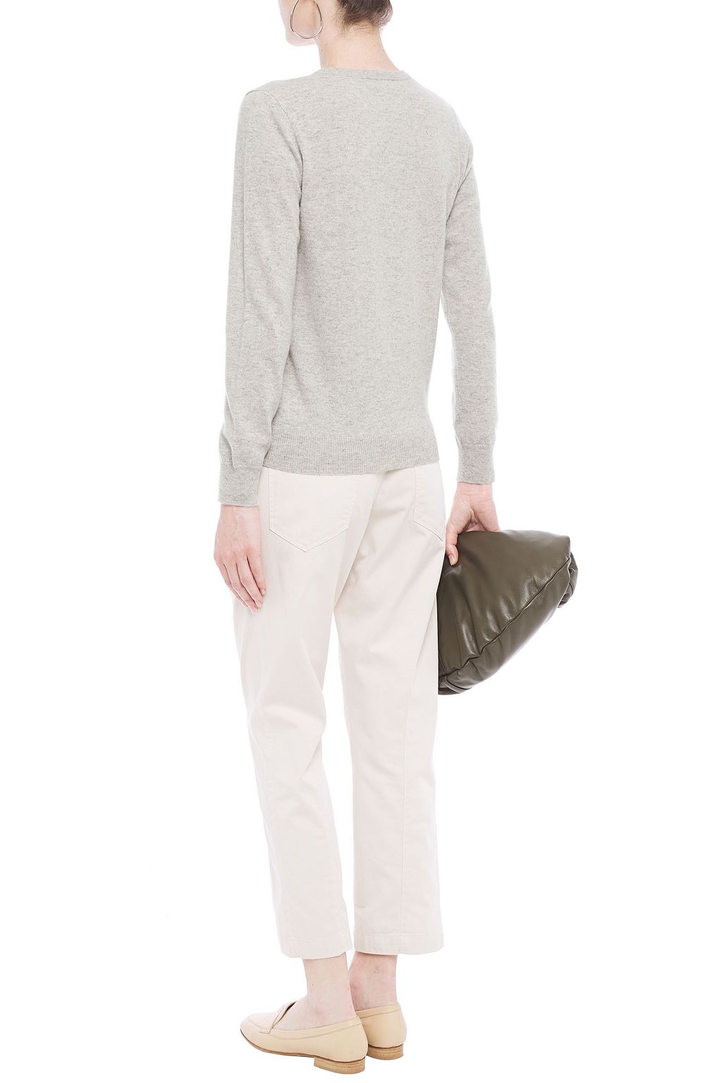 N.PEAL Mélange cashmere sweater