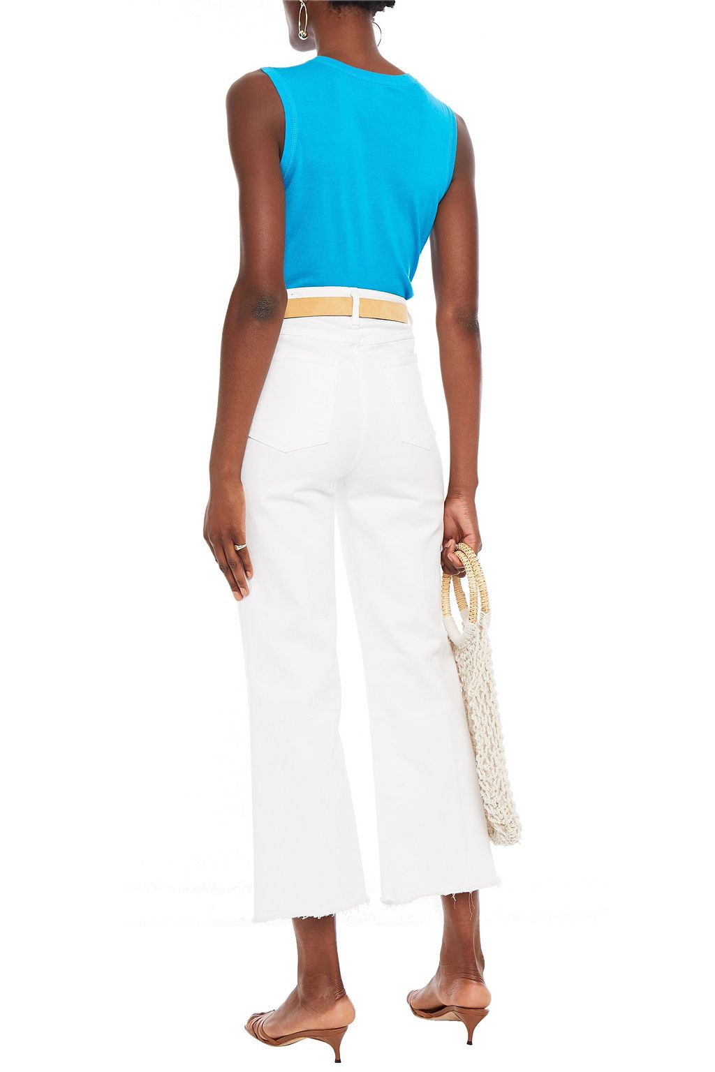 COTTON BY AUTUMN CASHMERE Cotton-jersey tank